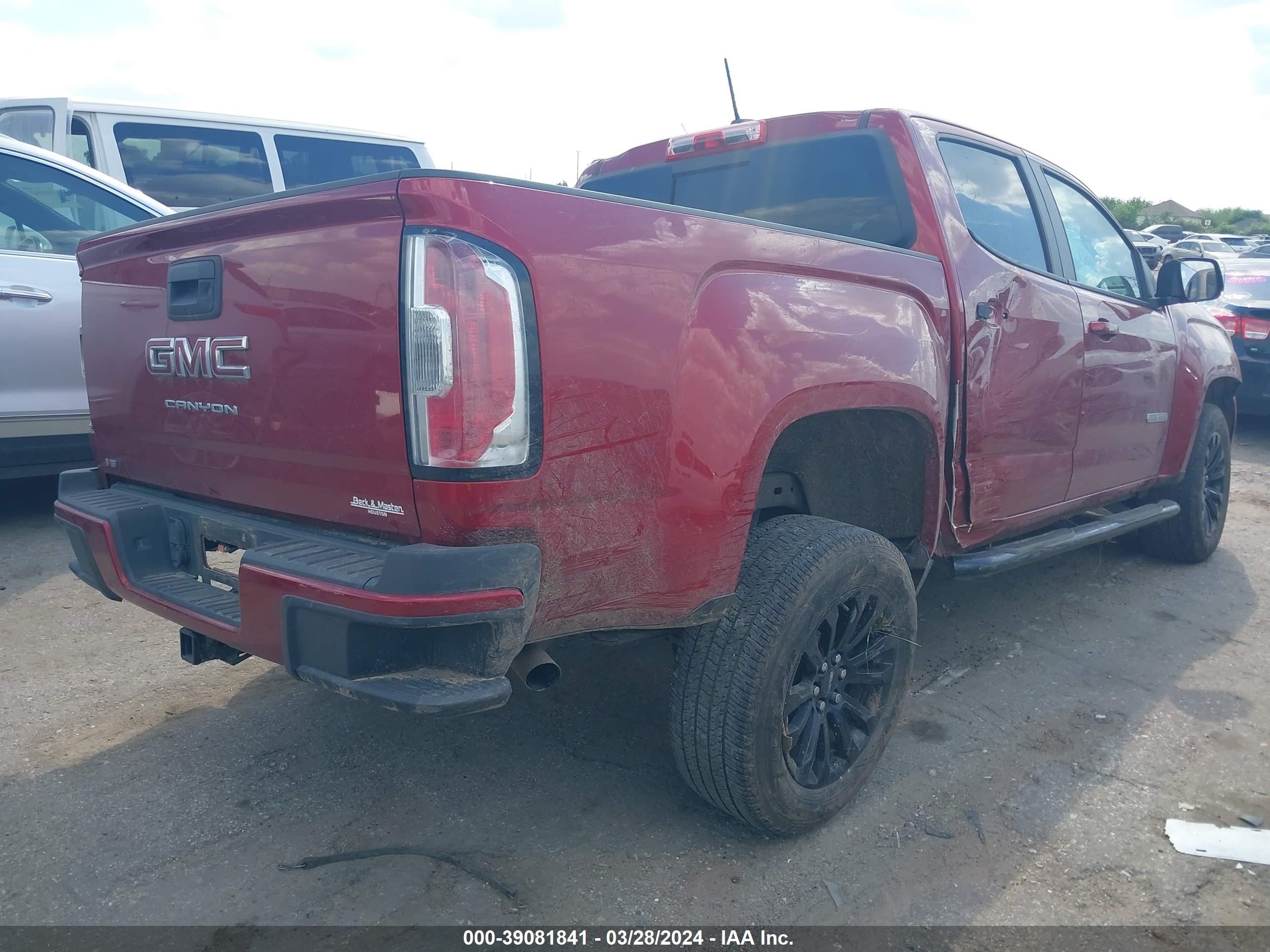 2021 GMC Canyon vin: 1GTG5CEN4M1215211