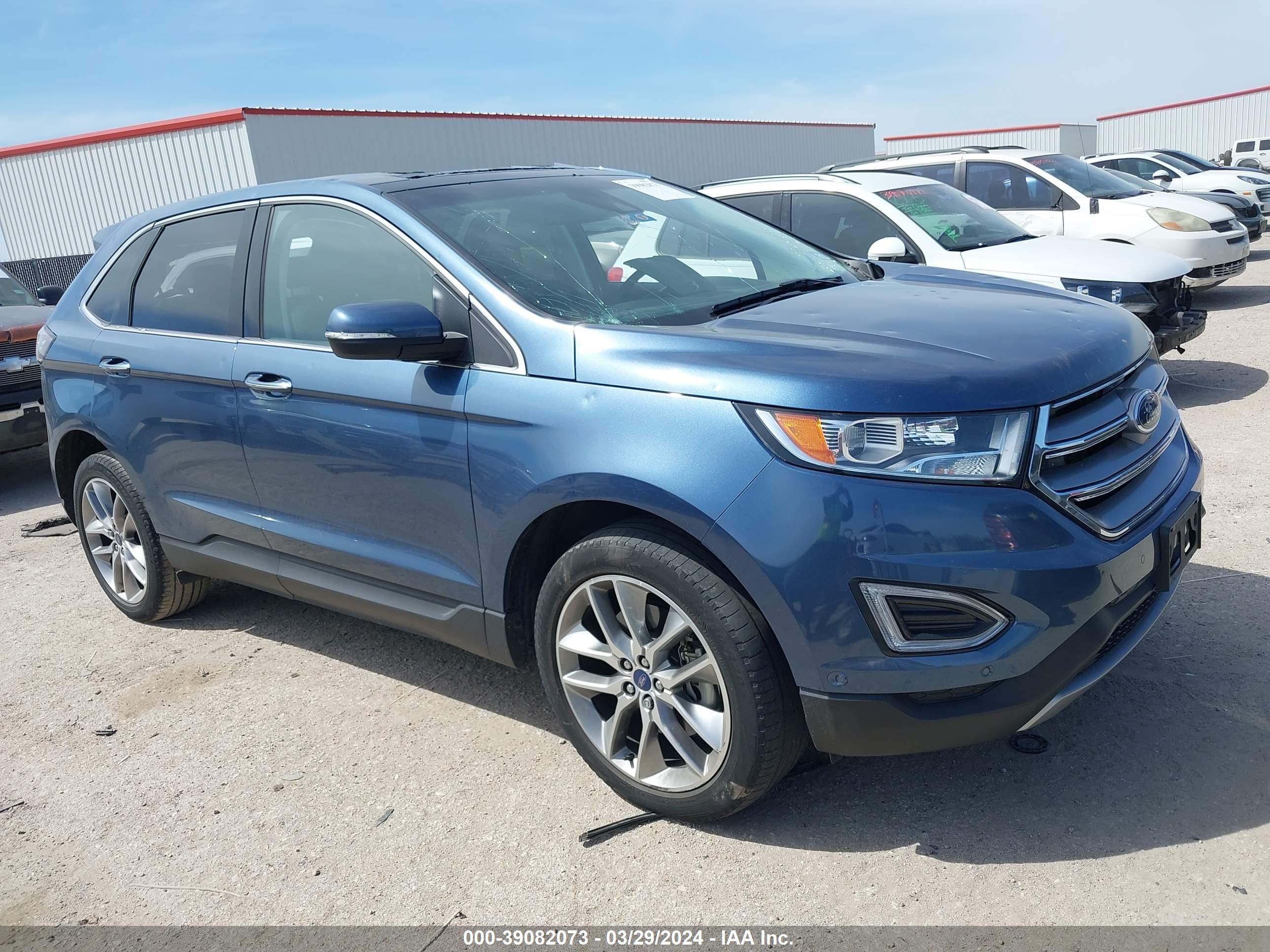 2018 Ford Edge Titanium vin: 2FMPK3K80JBC55126