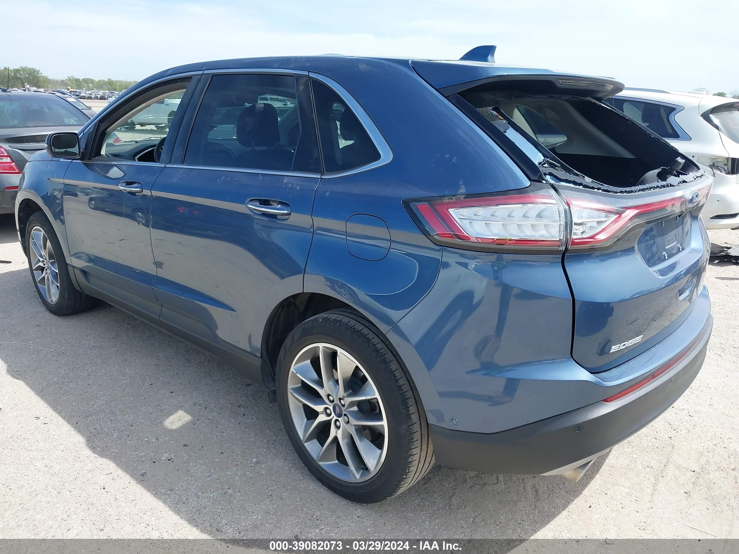 2018 Ford Edge Titanium vin: 2FMPK3K80JBC55126