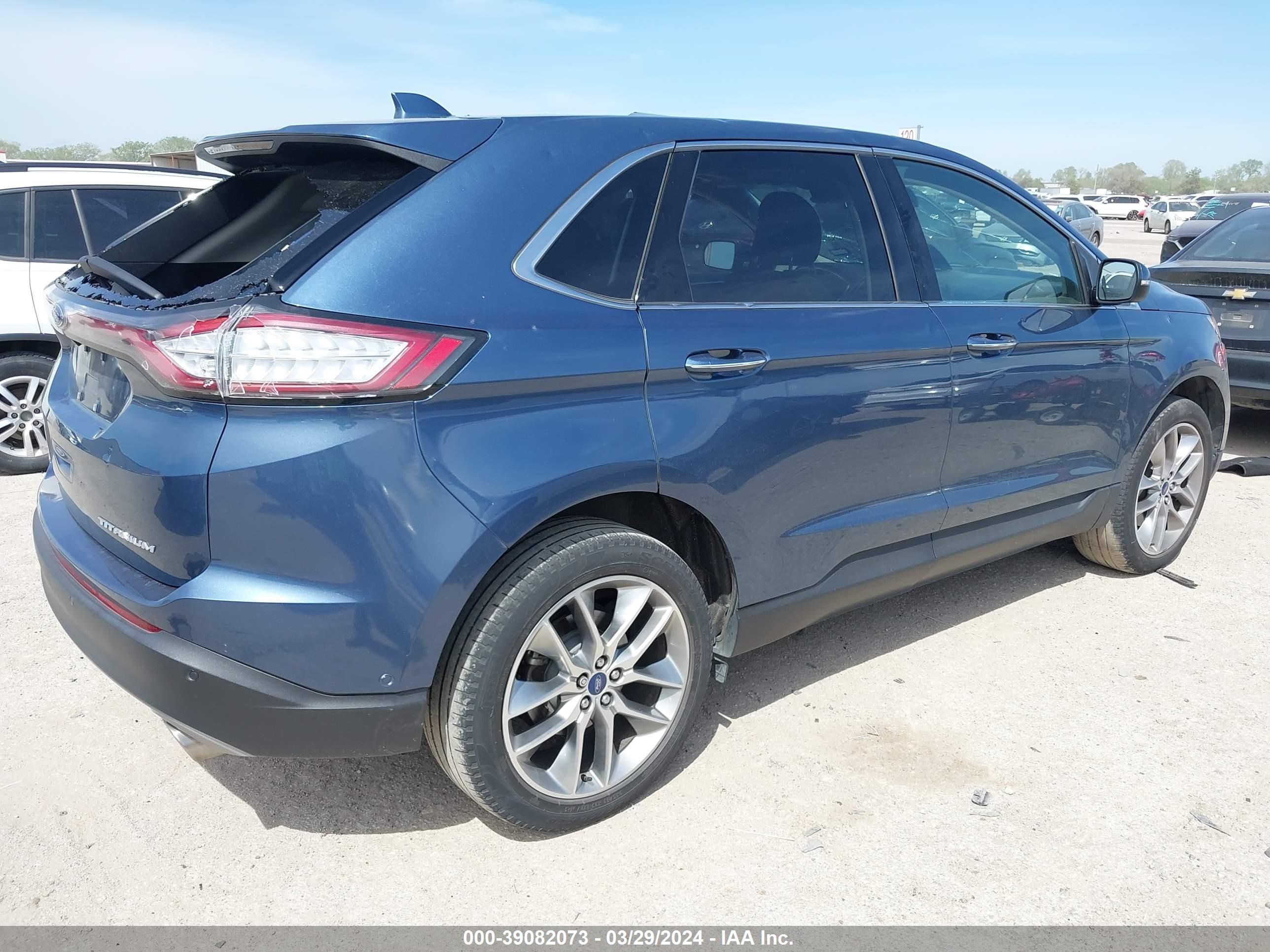 2018 Ford Edge Titanium vin: 2FMPK3K80JBC55126