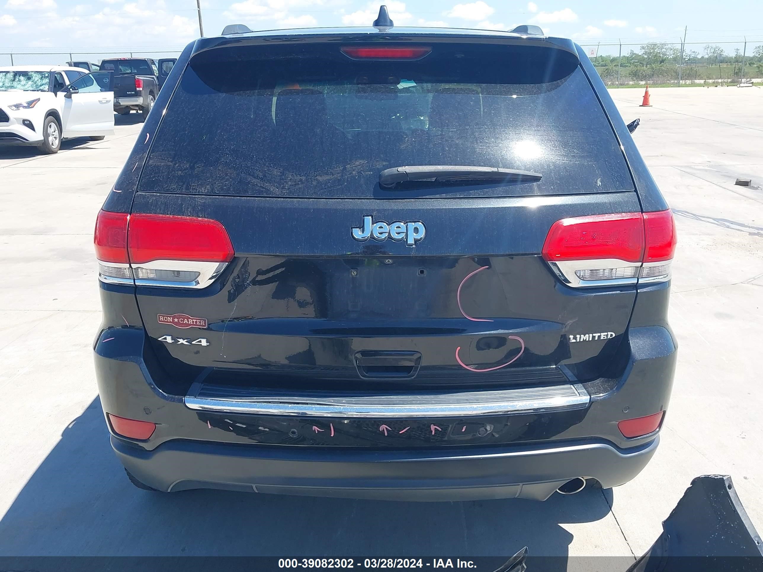 2015 Jeep Grand Cherokee Limited vin: 1C4RJFBG7FC184264