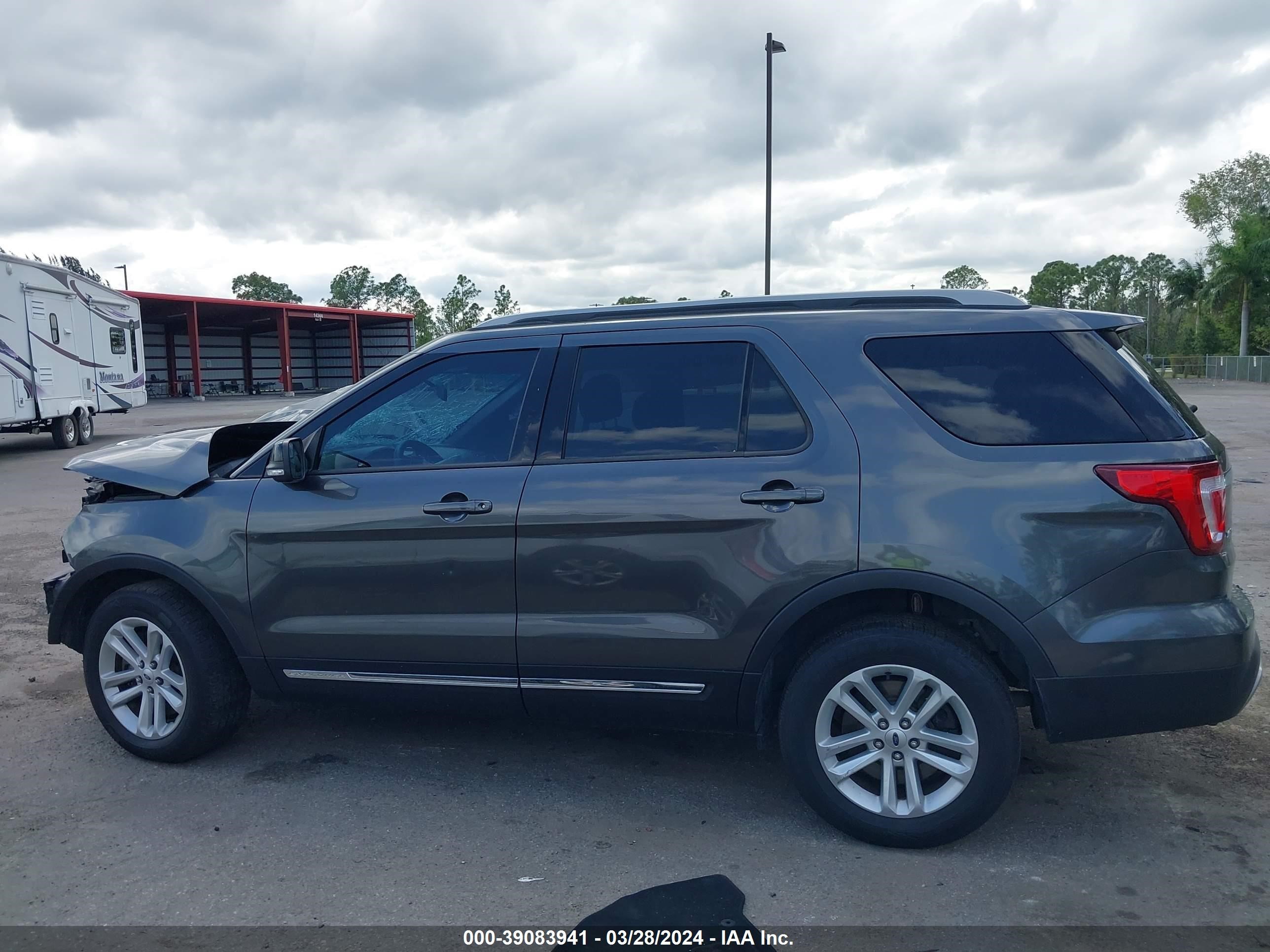 2017 Ford Explorer Xlt vin: 1FM5K7D8XHGA43882