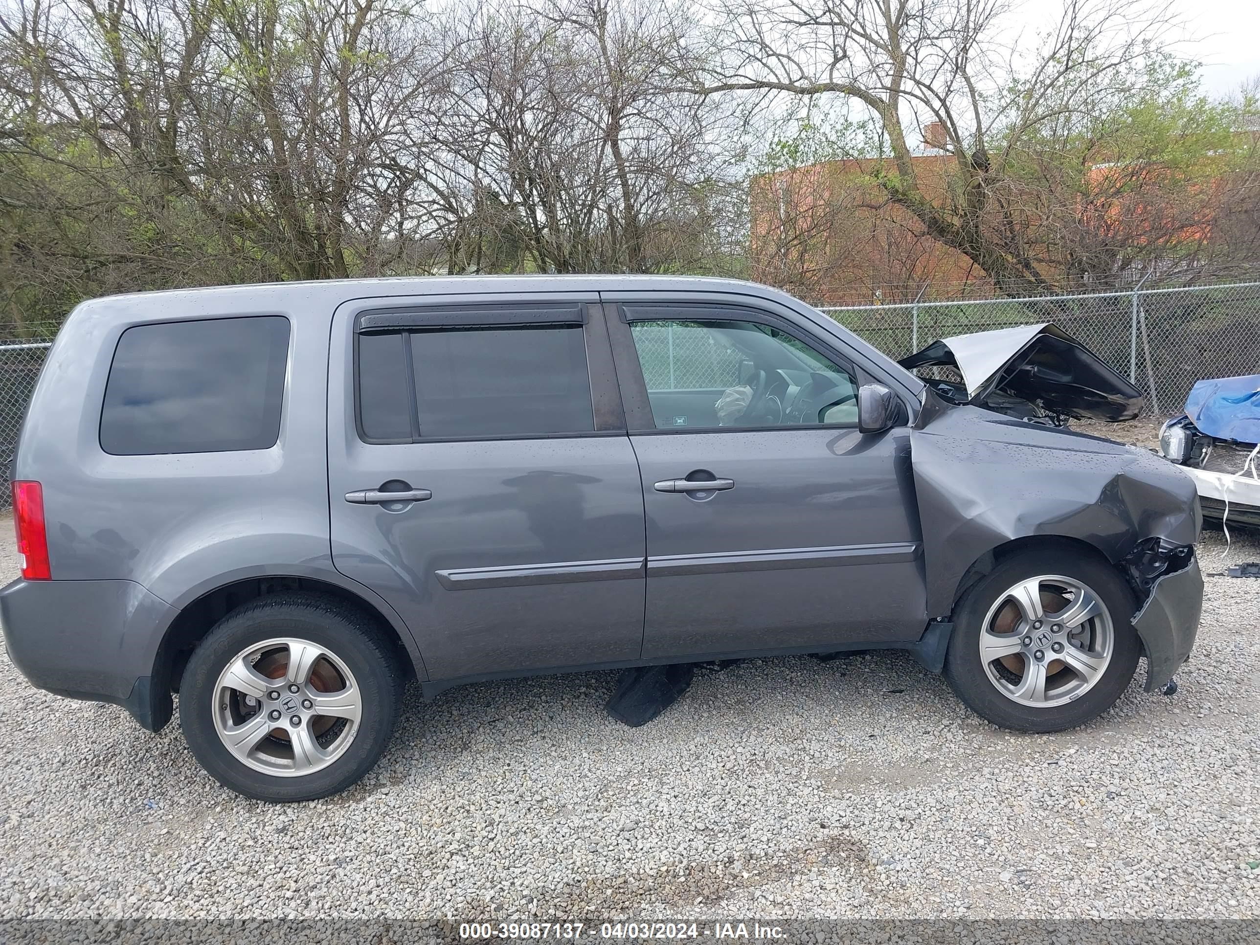 2015 Honda Pilot Ex vin: 5FNYF4H46FB030467