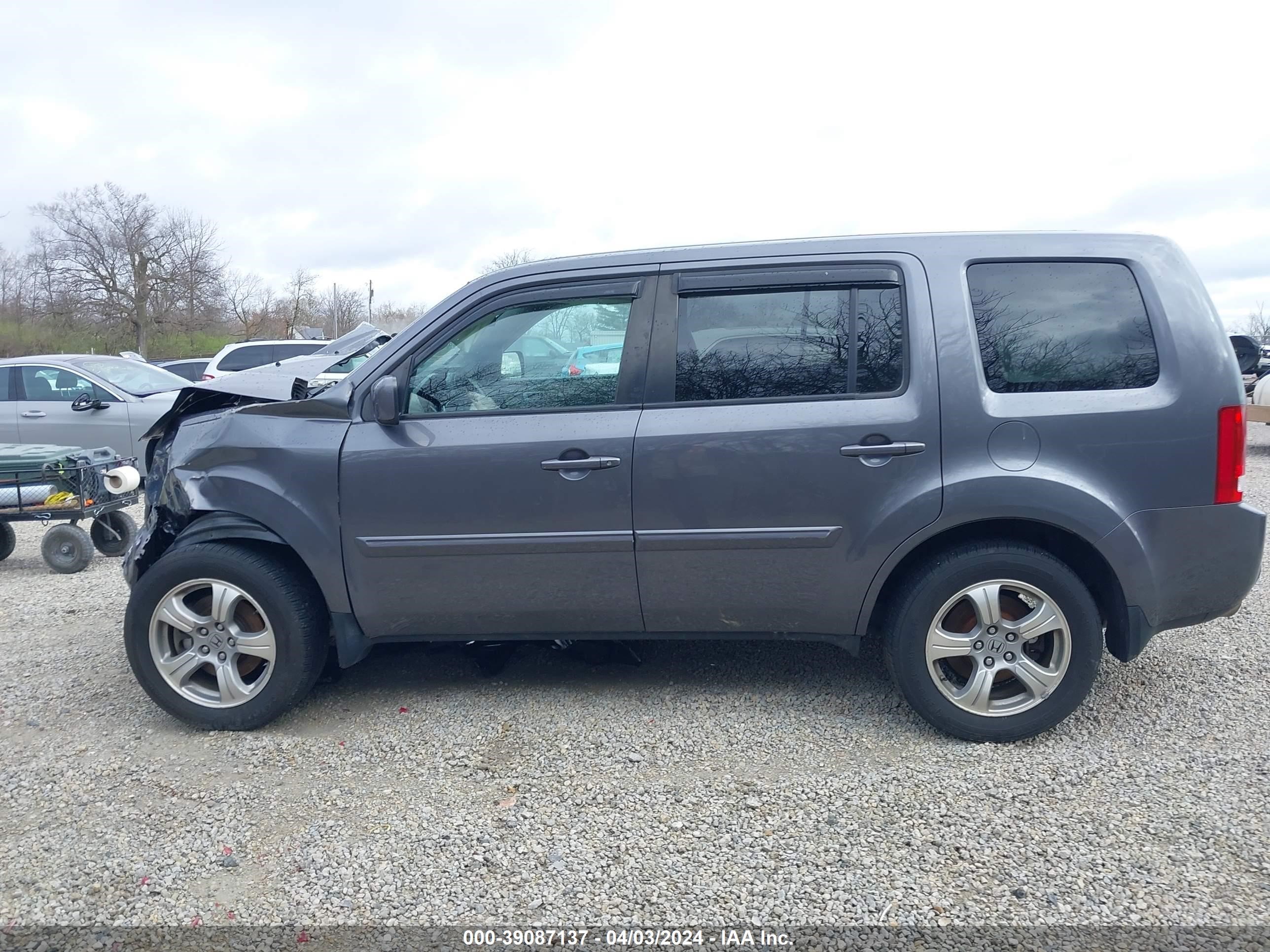 2015 Honda Pilot Ex vin: 5FNYF4H46FB030467