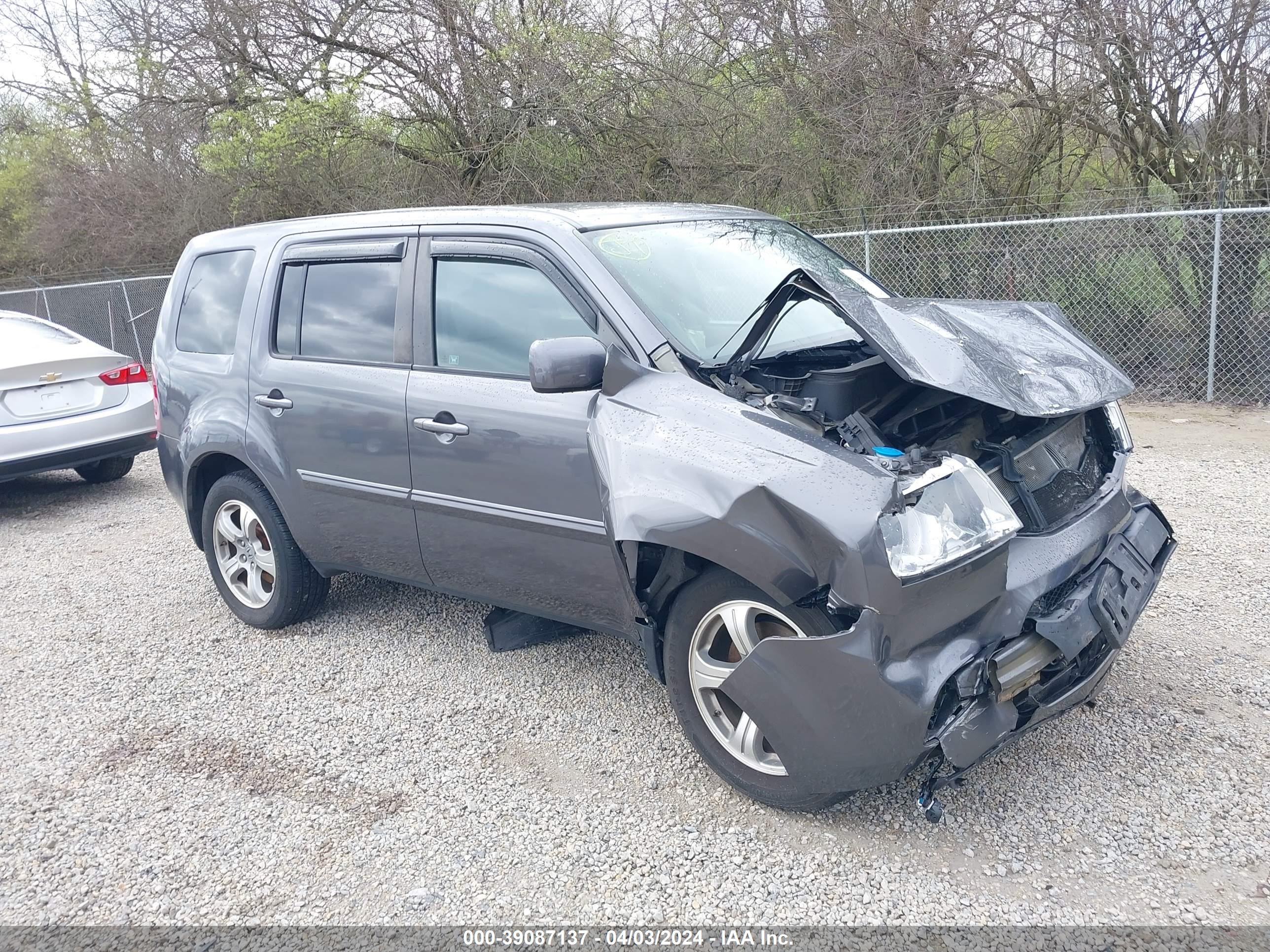 2015 Honda Pilot Ex vin: 5FNYF4H46FB030467