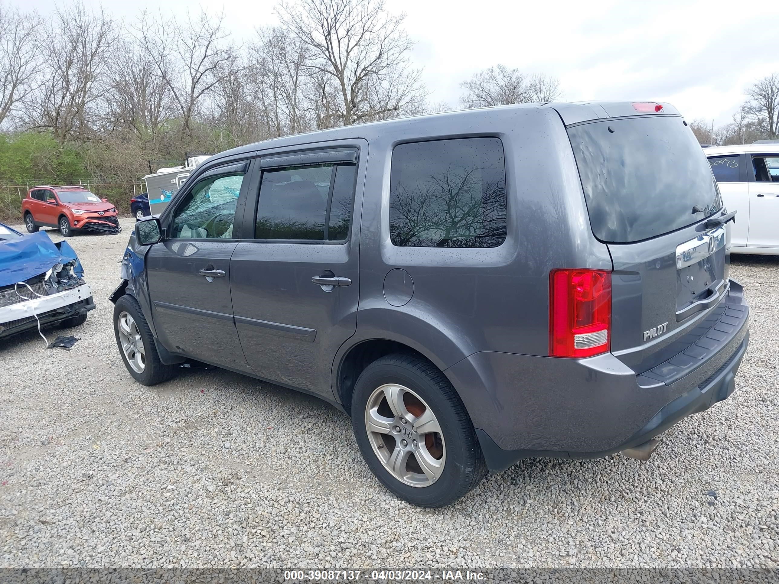 2015 Honda Pilot Ex vin: 5FNYF4H46FB030467