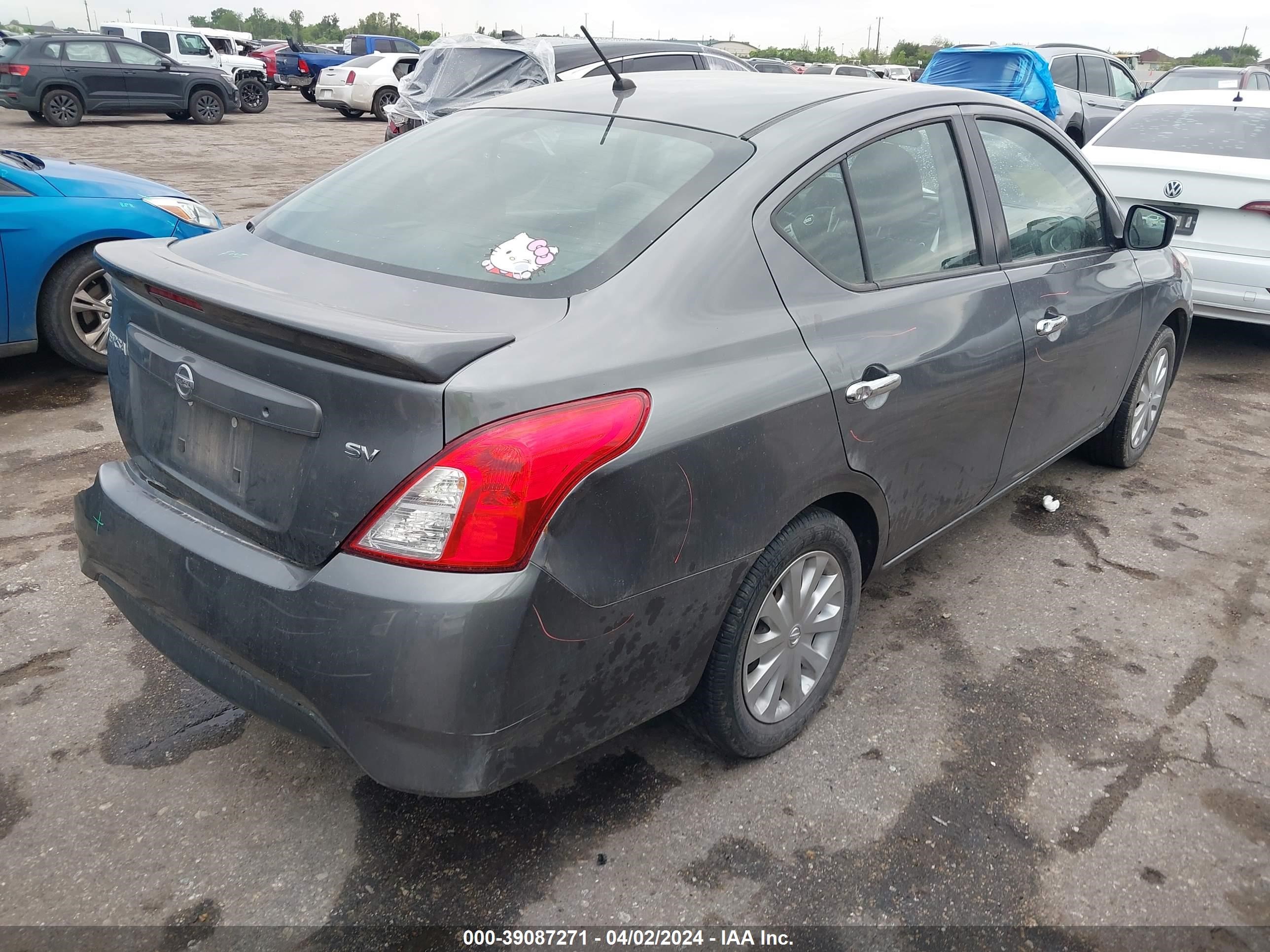 2018 Nissan Versa 1.6 Sv vin: 3N1CN7AP5JL823355