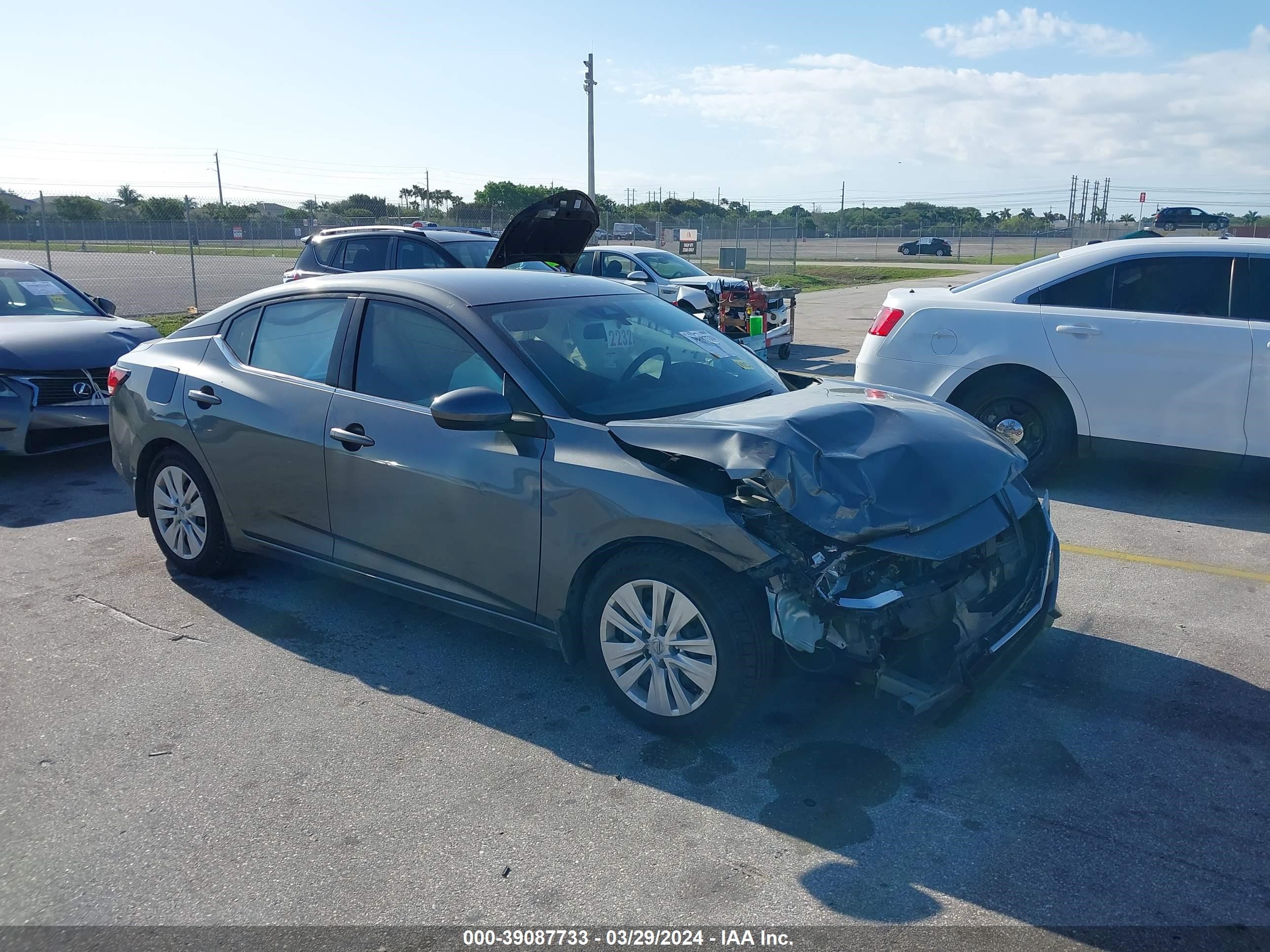 2020 Nissan Sentra S Xtronic Cvt vin: 3N1AB8BV8LY276252