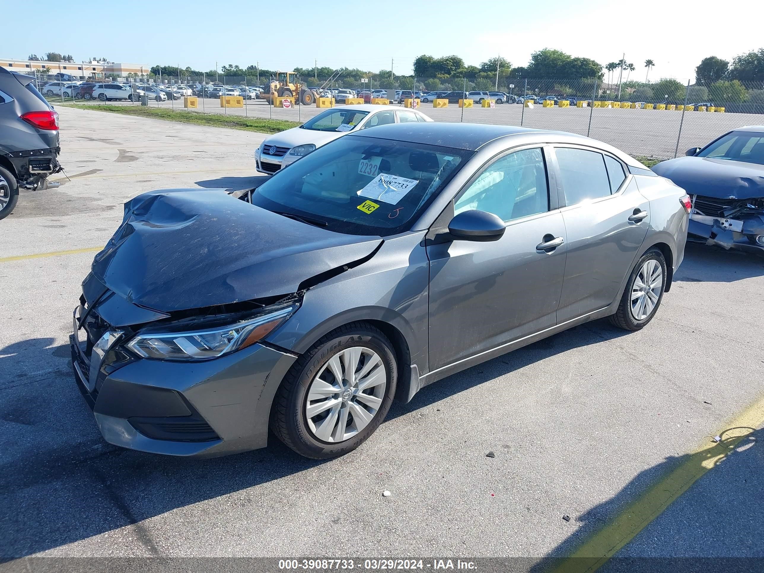 2020 Nissan Sentra S Xtronic Cvt vin: 3N1AB8BV8LY276252