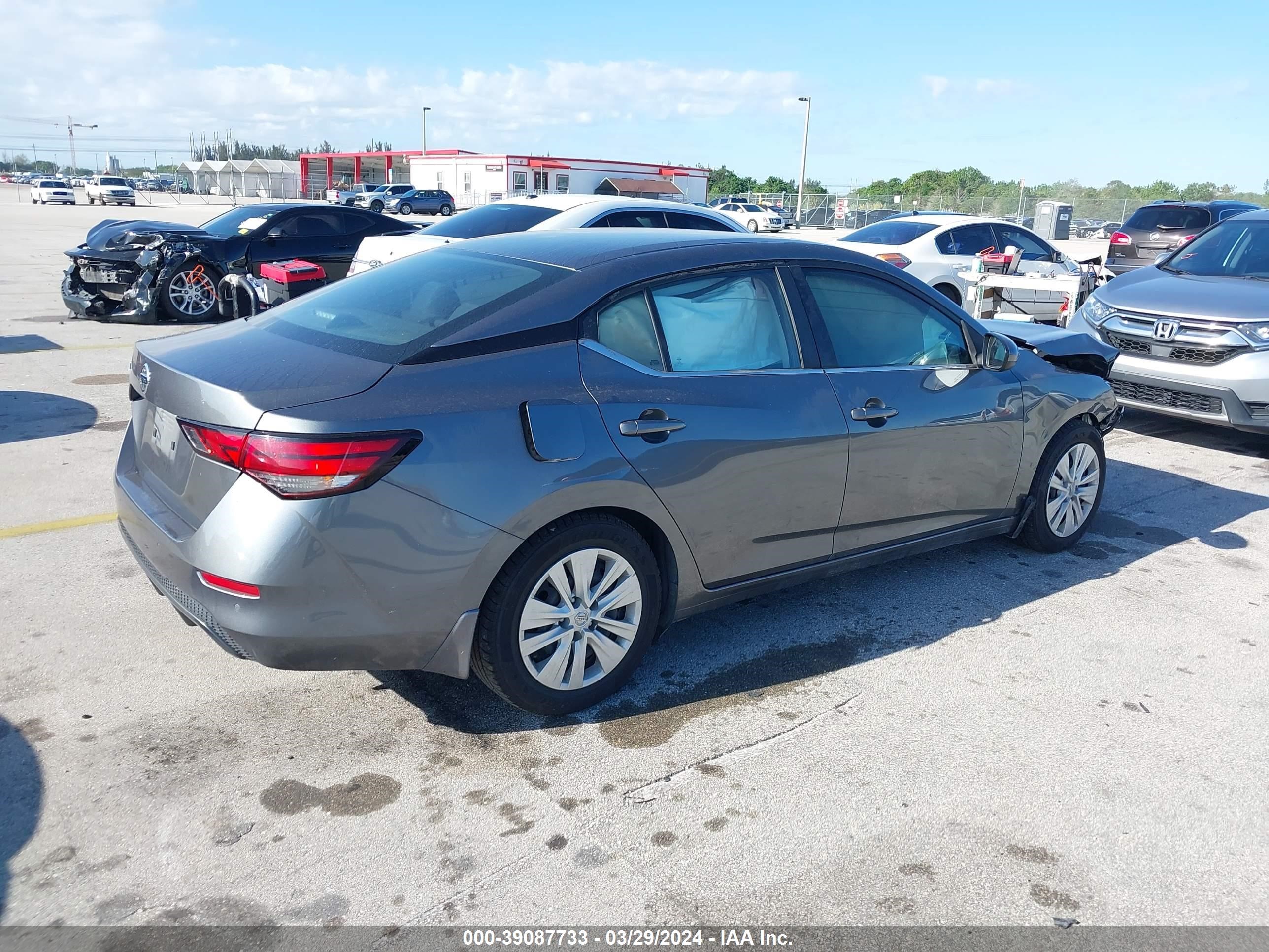 2020 Nissan Sentra S Xtronic Cvt vin: 3N1AB8BV8LY276252