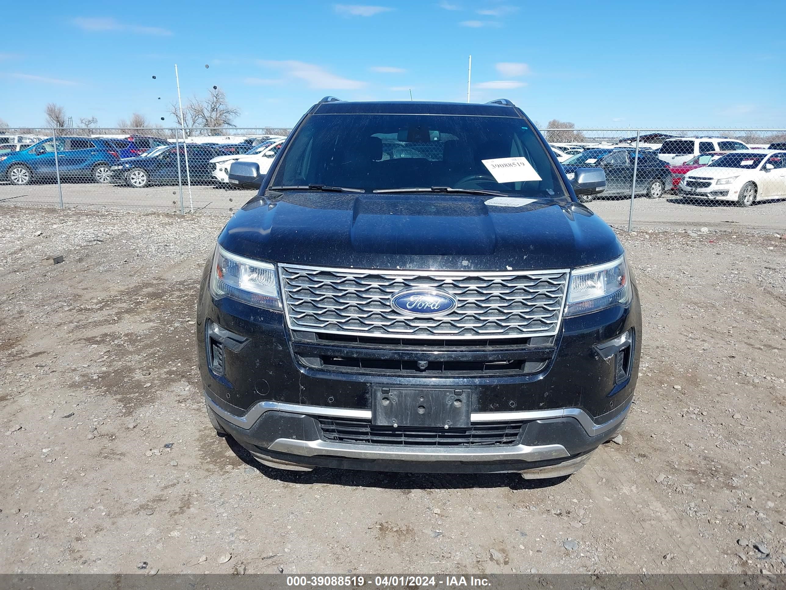 2018 Ford Explorer Platinum vin: 1FM5K8HT1JGA53145