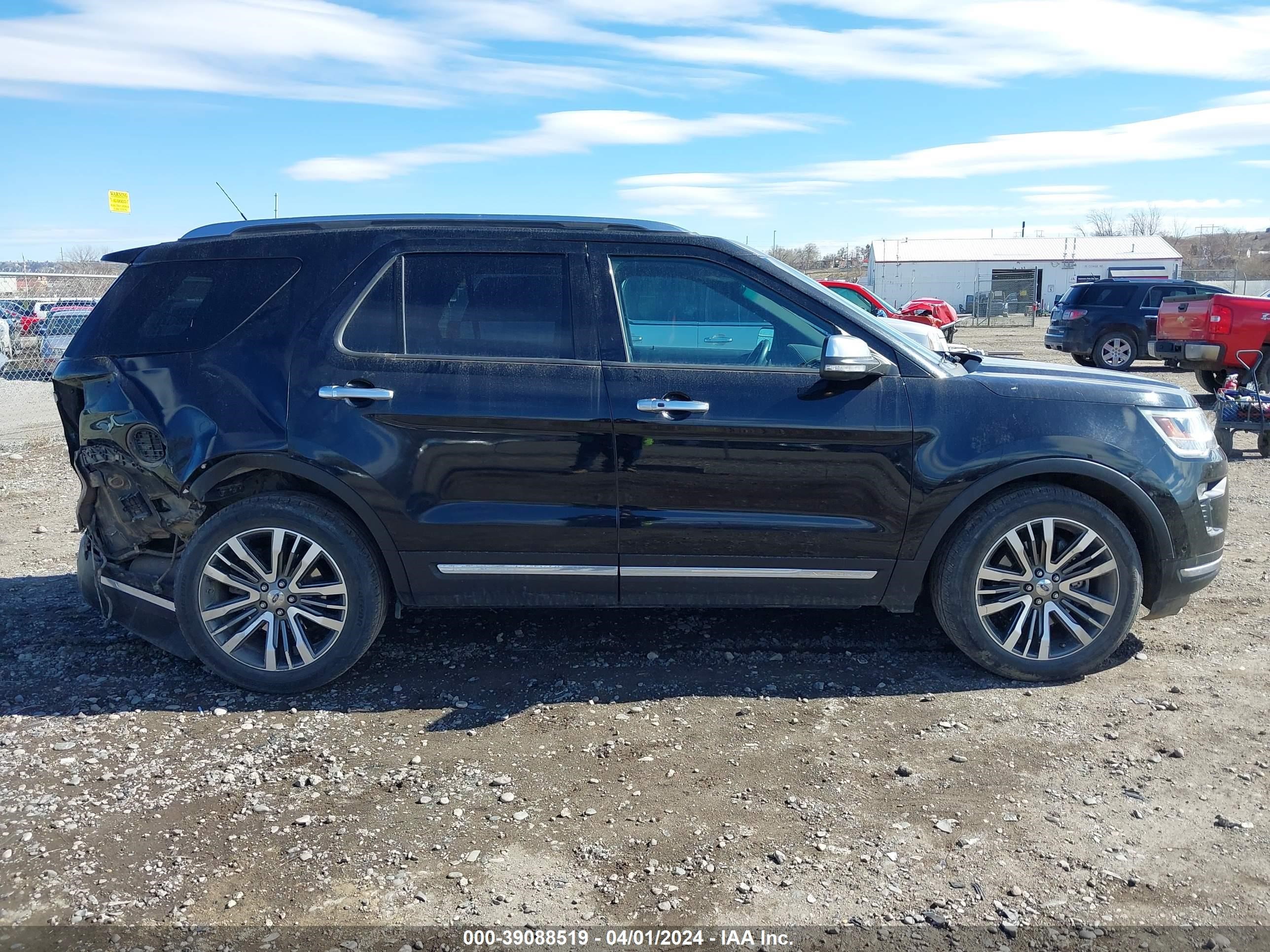 2018 Ford Explorer Platinum vin: 1FM5K8HT1JGA53145