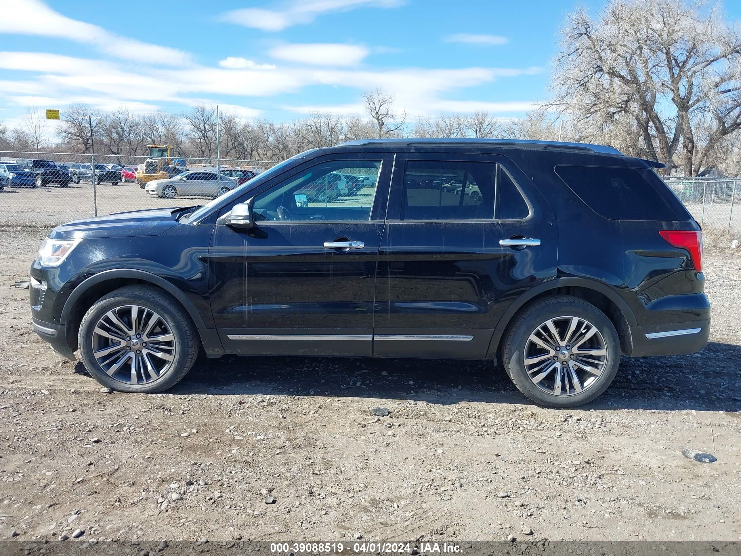 2018 Ford Explorer Platinum vin: 1FM5K8HT1JGA53145