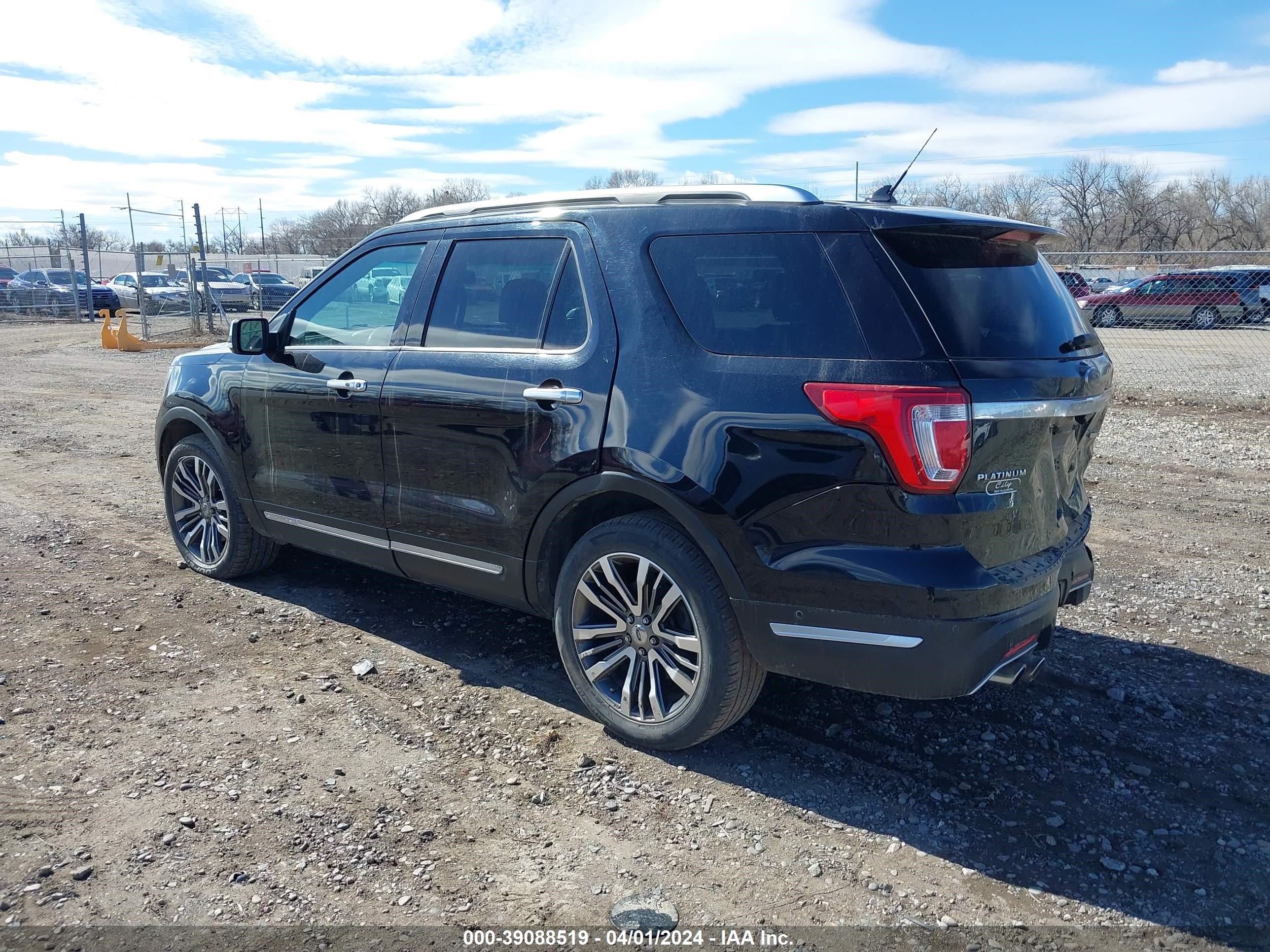 2018 Ford Explorer Platinum vin: 1FM5K8HT1JGA53145