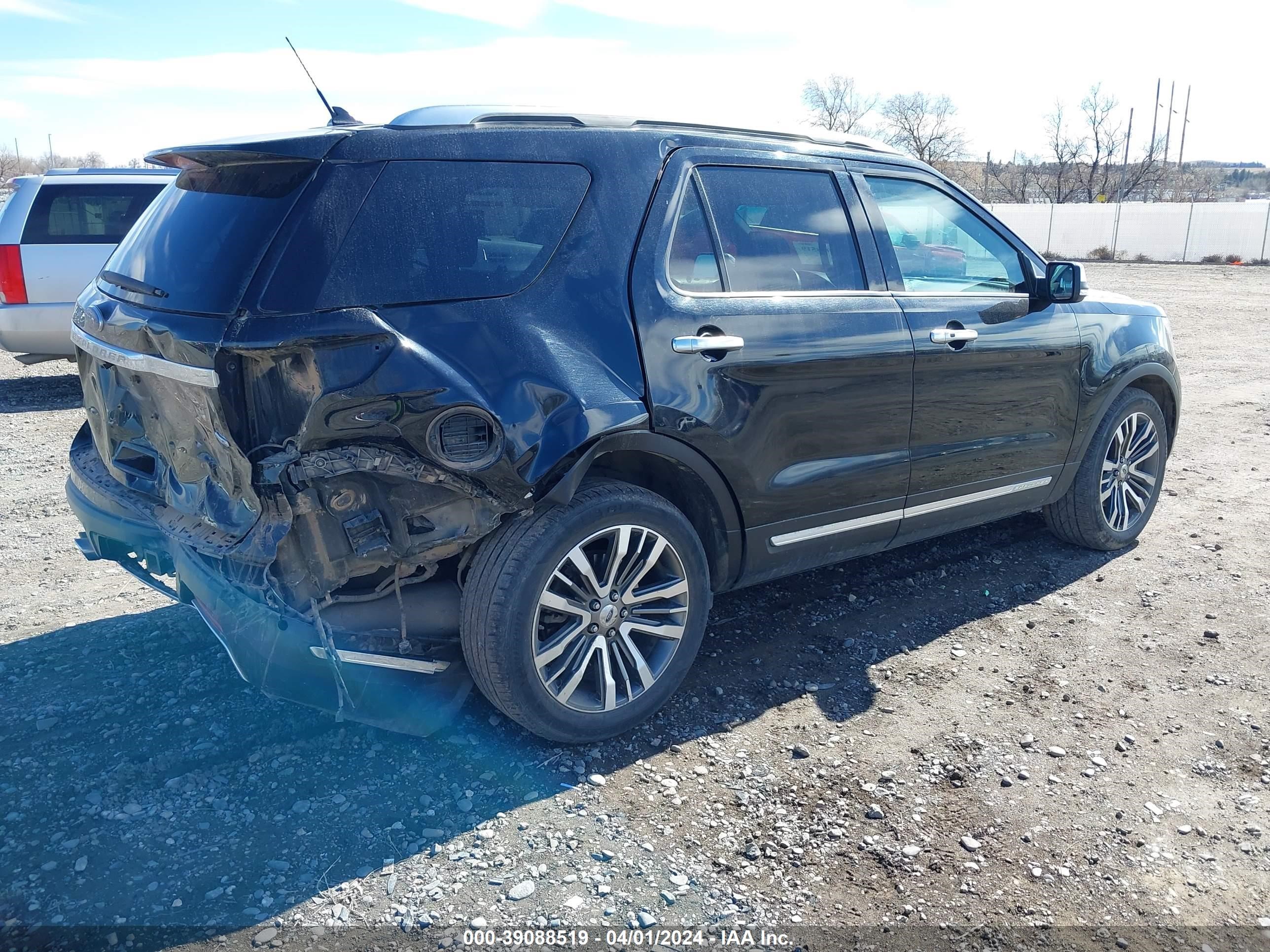 2018 Ford Explorer Platinum vin: 1FM5K8HT1JGA53145