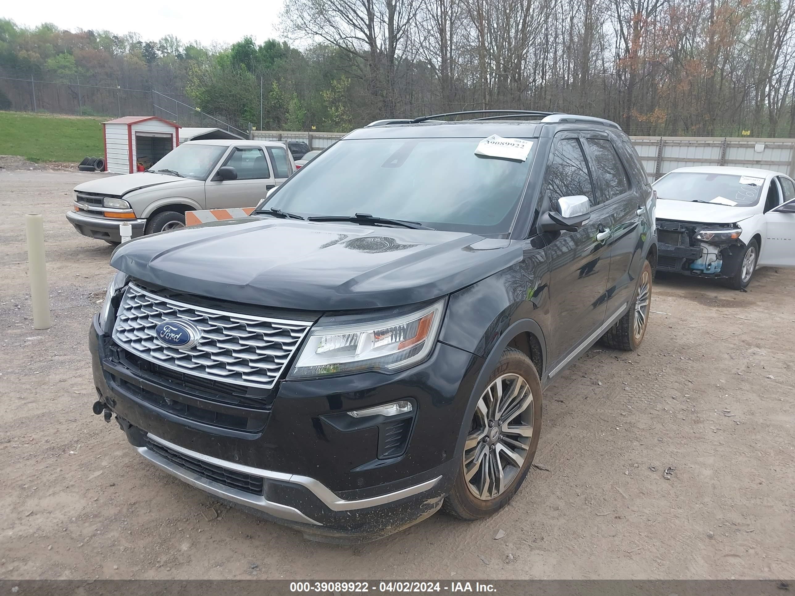 2018 Ford Explorer Platinum vin: 1FM5K8HT4JGC12255