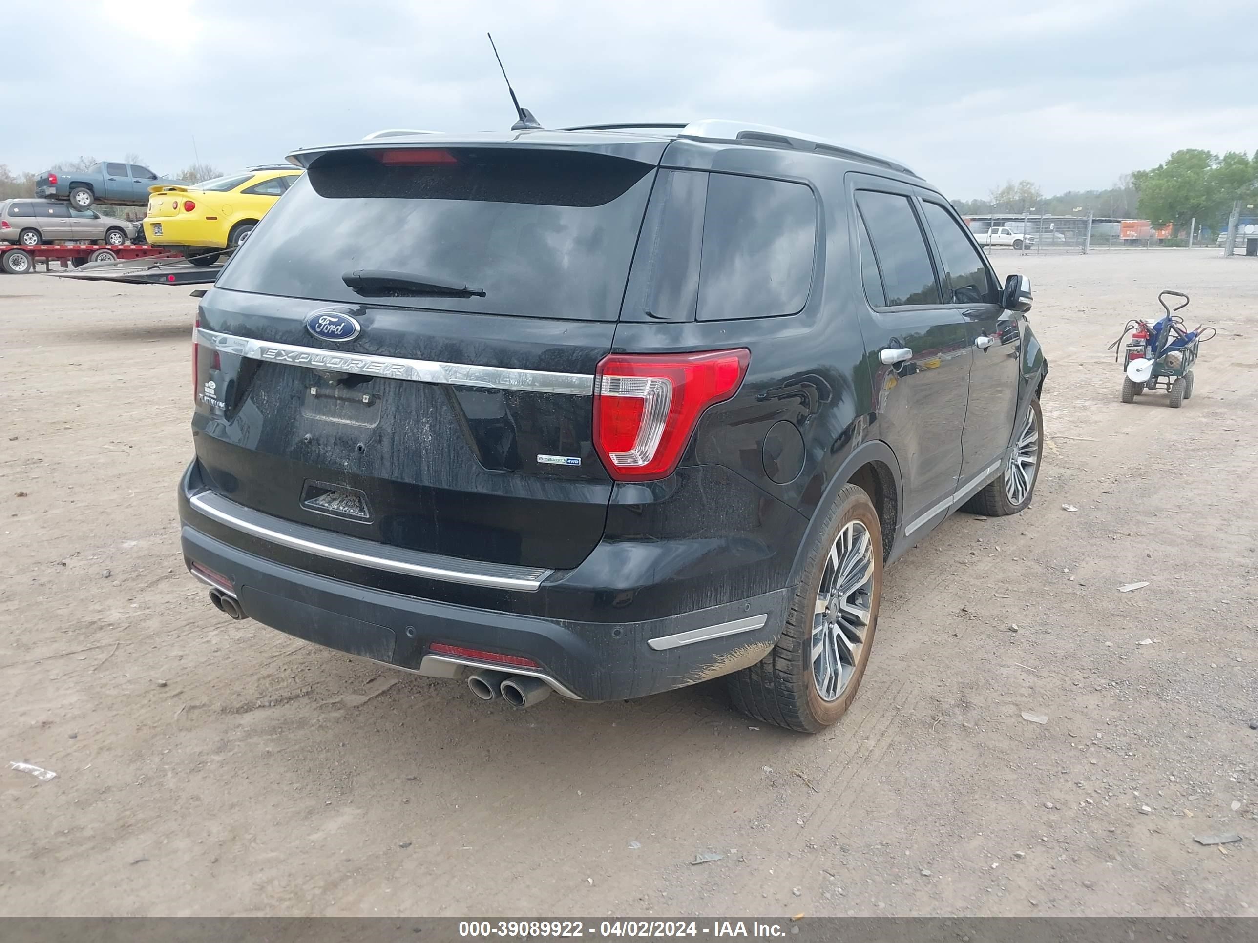 2018 Ford Explorer Platinum vin: 1FM5K8HT4JGC12255