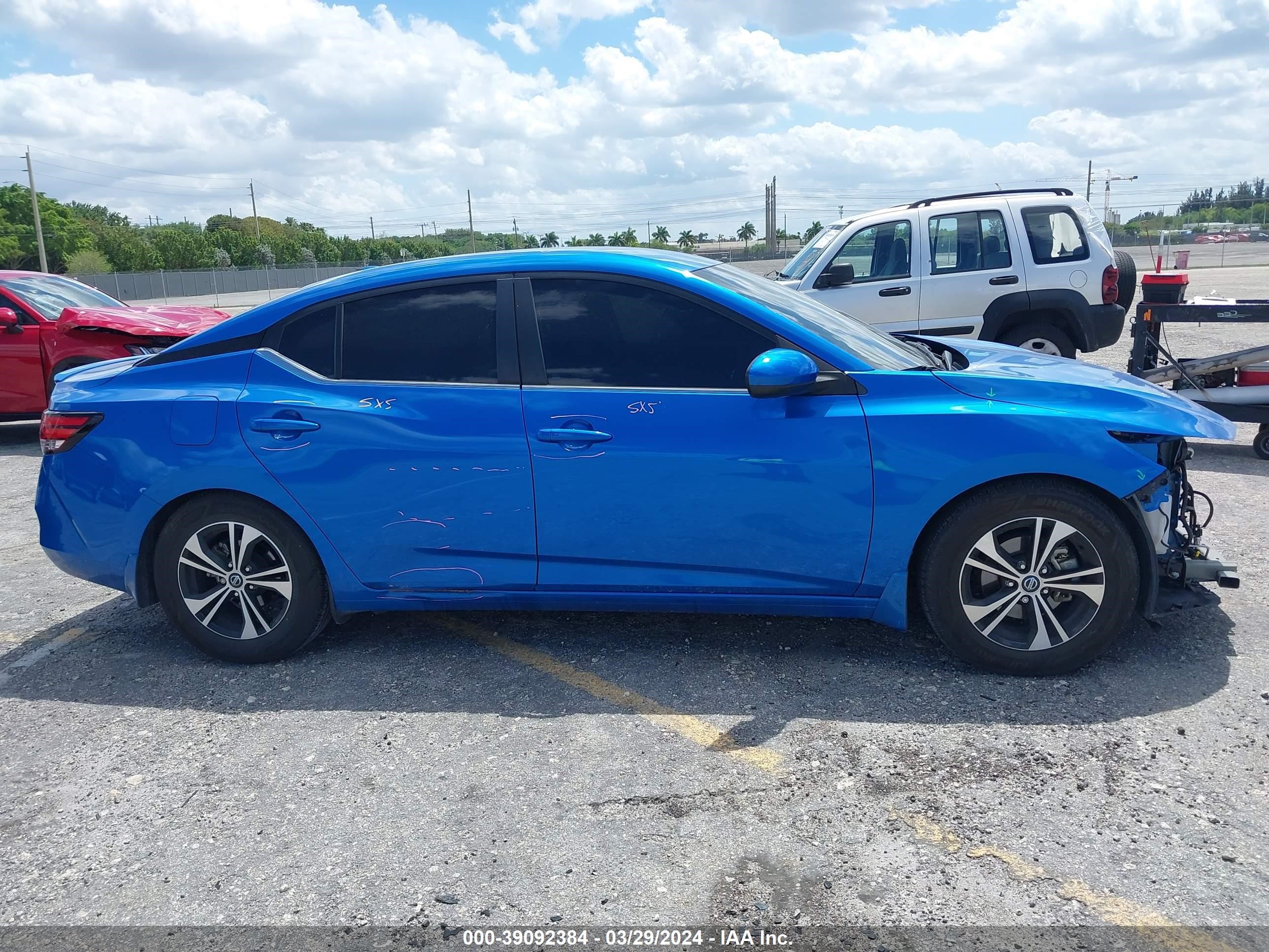 2021 Nissan Sentra Sv Xtronic Cvt vin: 3N1AB8CV8MY216133