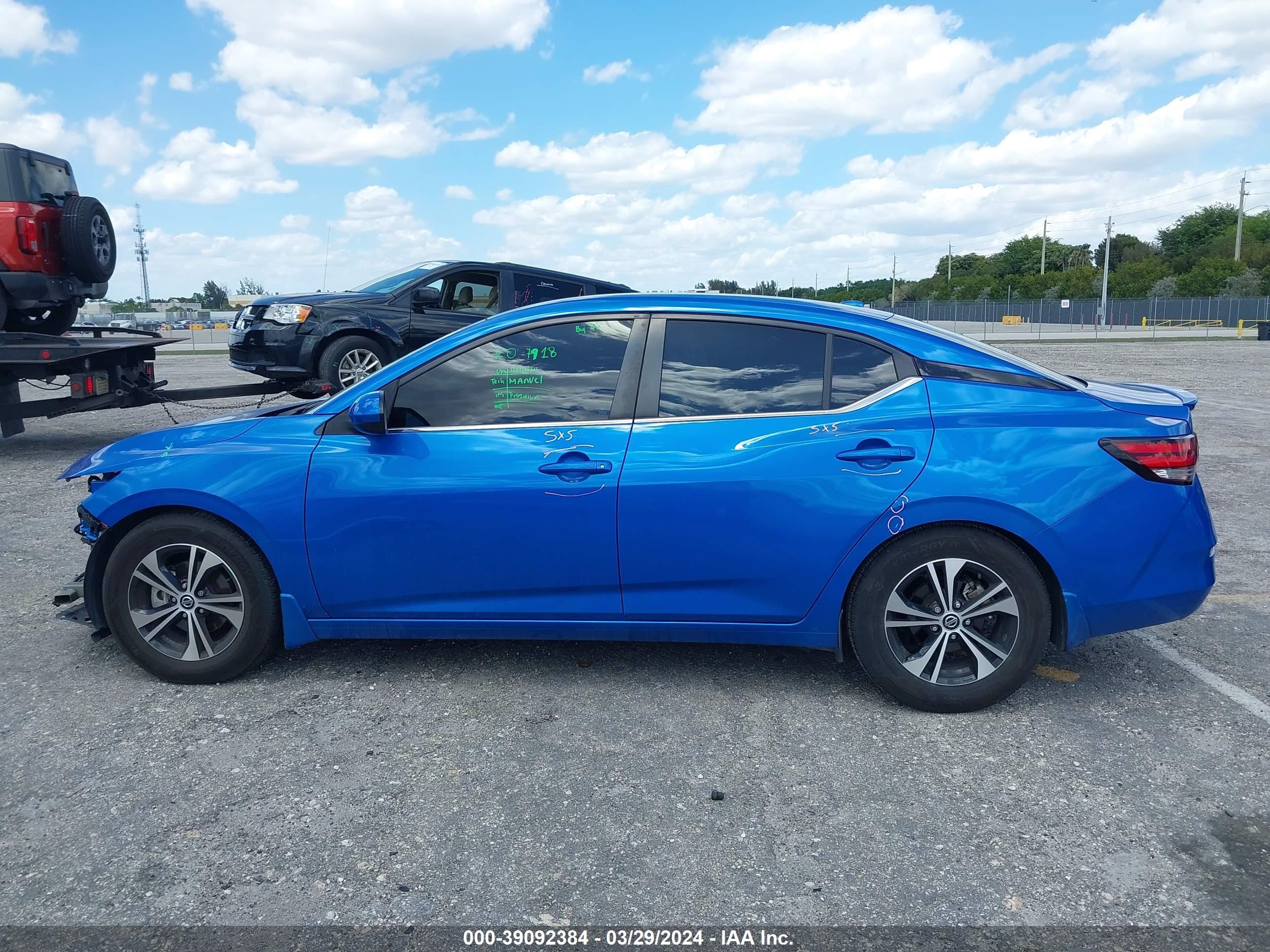 2021 Nissan Sentra Sv Xtronic Cvt vin: 3N1AB8CV8MY216133