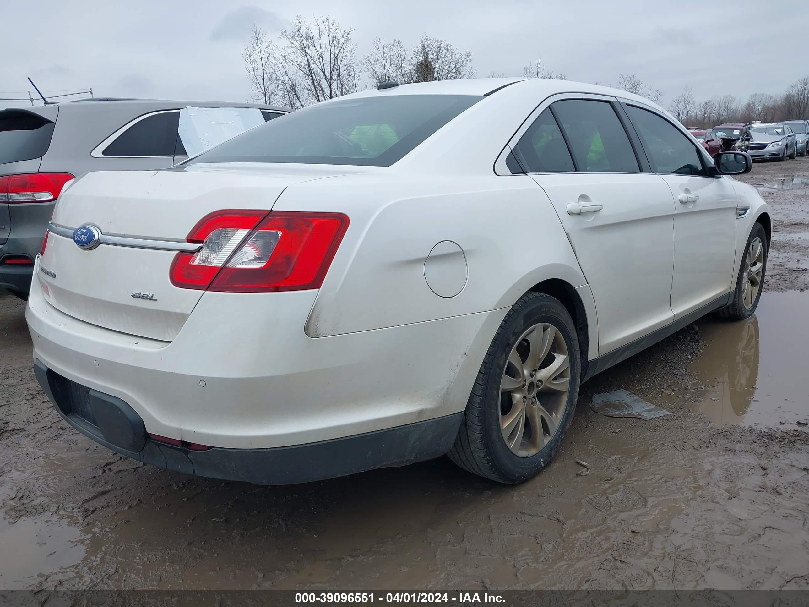 2012 Ford Taurus Sel vin: 1FAHP2EW6CG142278