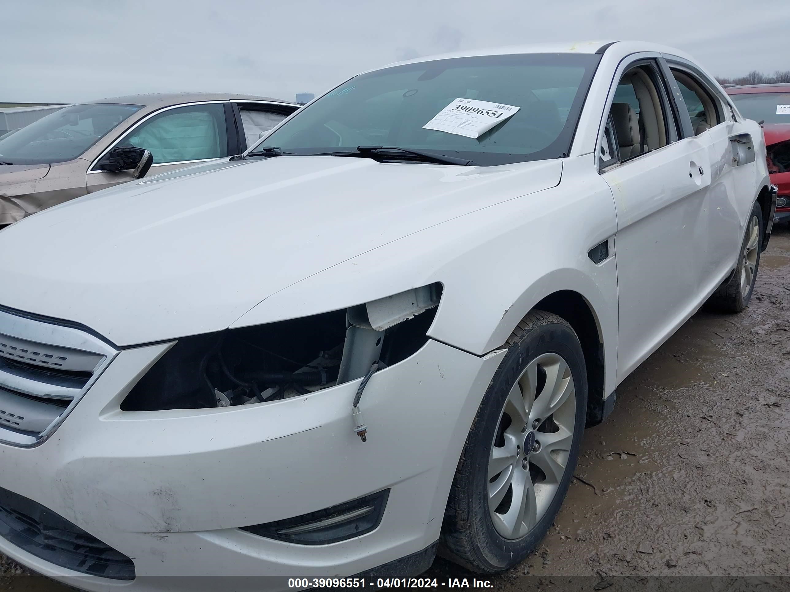 2012 Ford Taurus Sel vin: 1FAHP2EW6CG142278