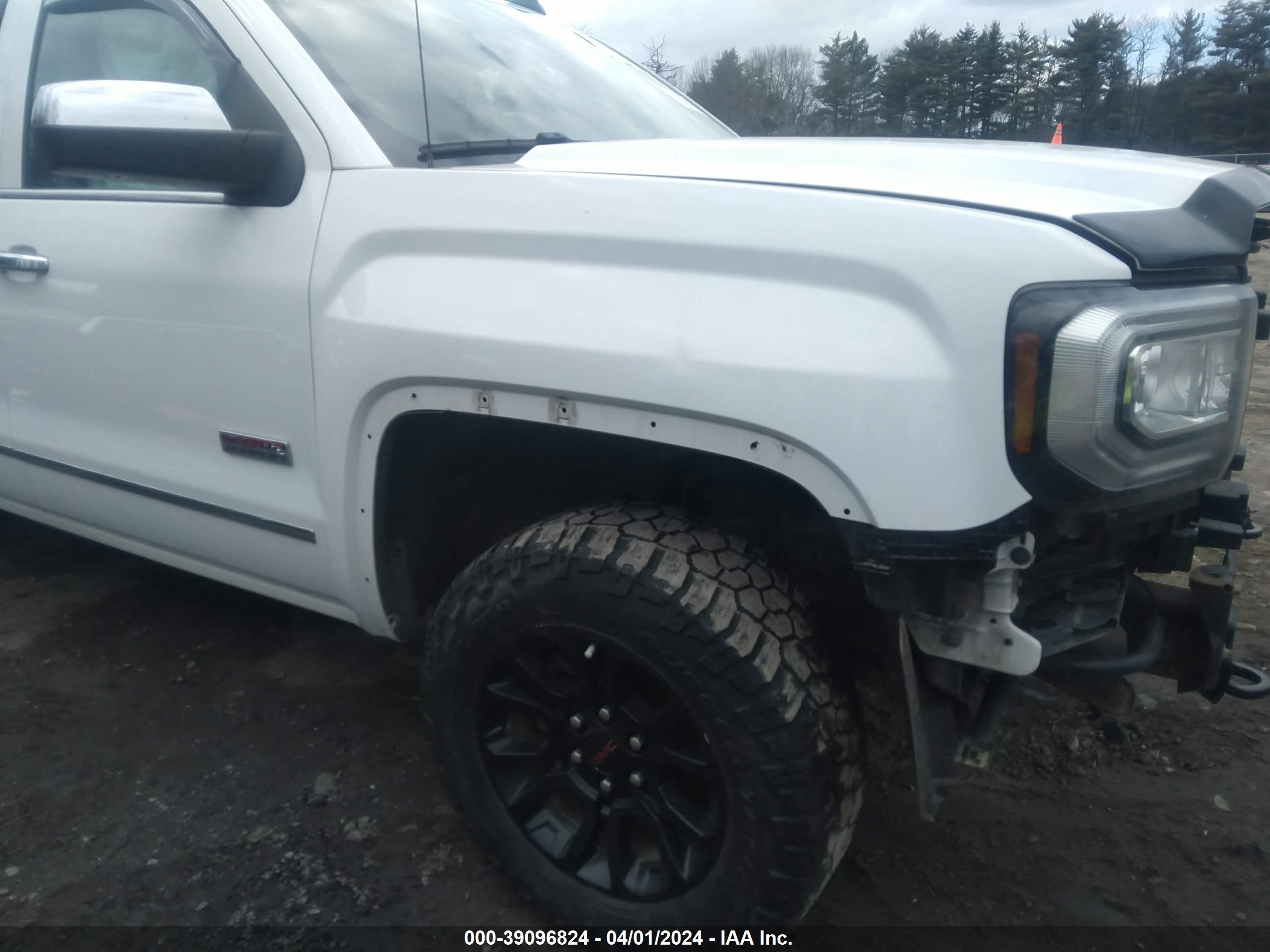 2016 GMC Sierra 1500 Sle vin: 1GTV2MEC6GZ329270