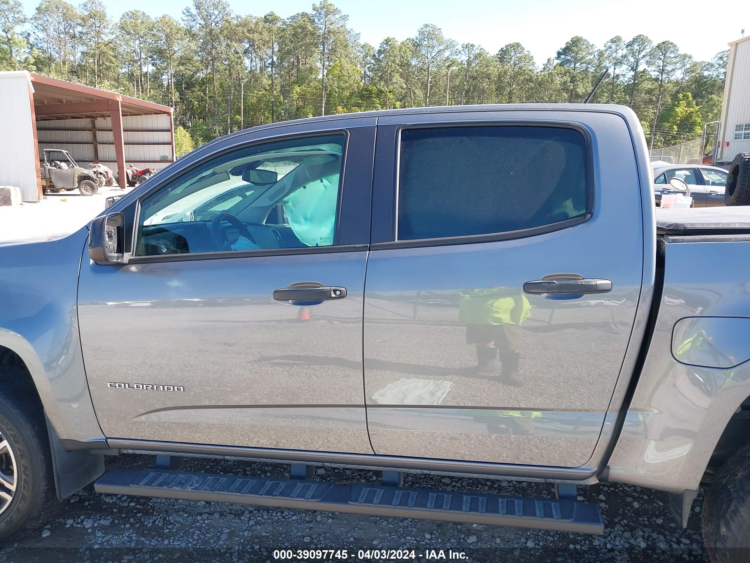 2021 Chevrolet Colorado 4Wd Short Box Wt vin: 1GCGTBEN2M1117598