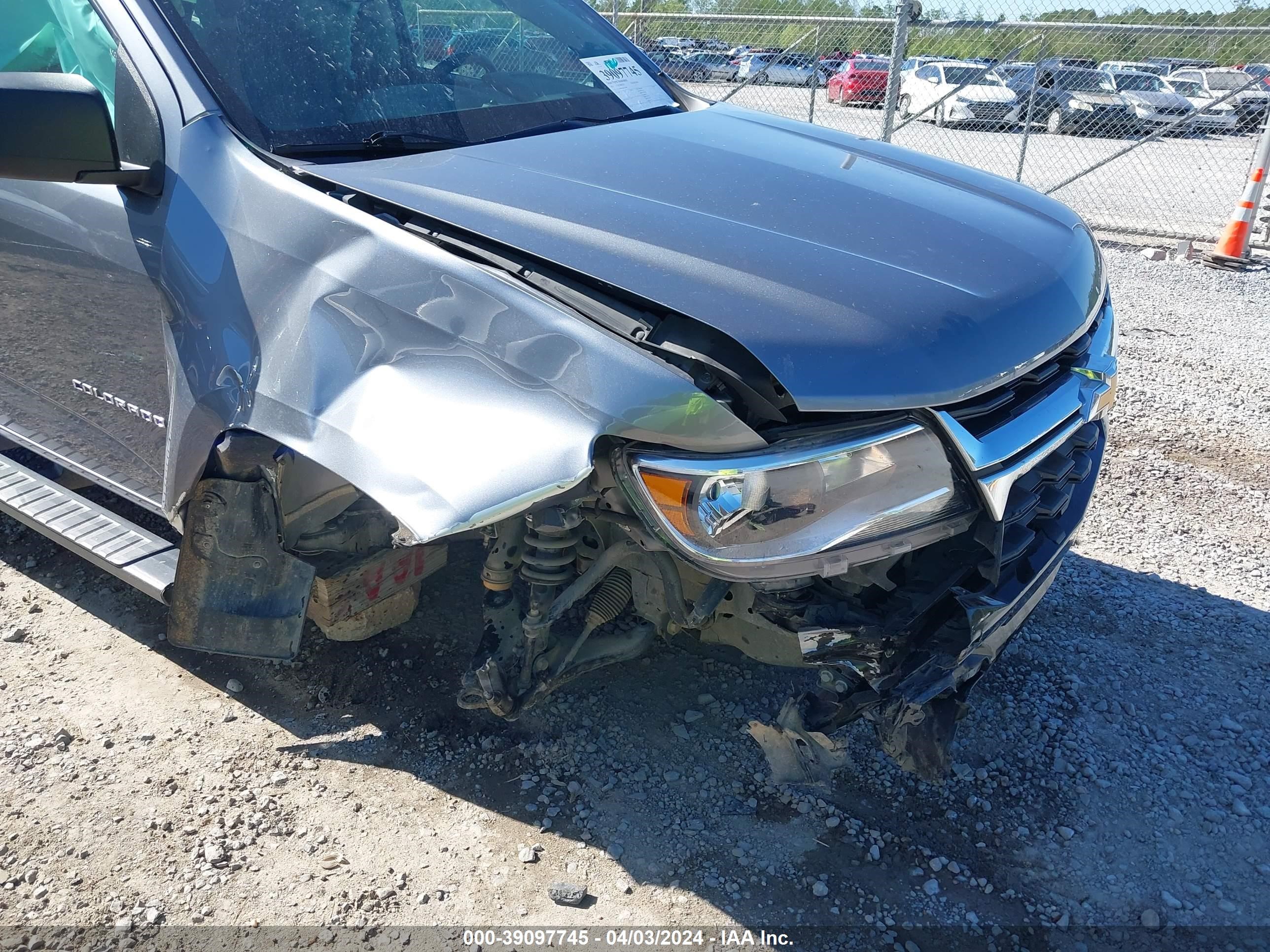 2021 Chevrolet Colorado 4Wd Short Box Wt vin: 1GCGTBEN2M1117598