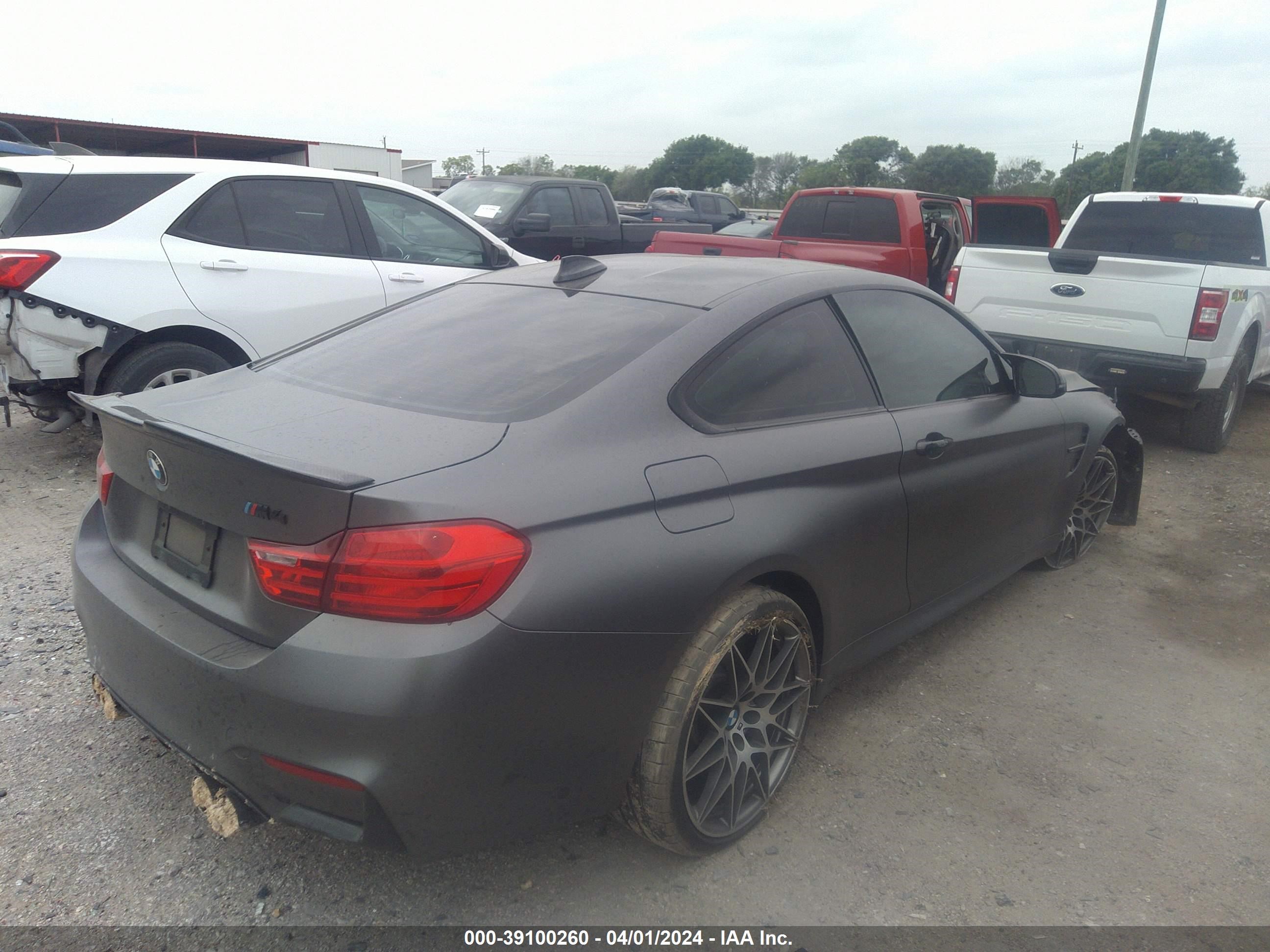 2017 BMW M4 vin: WBS3R9C52HK709536