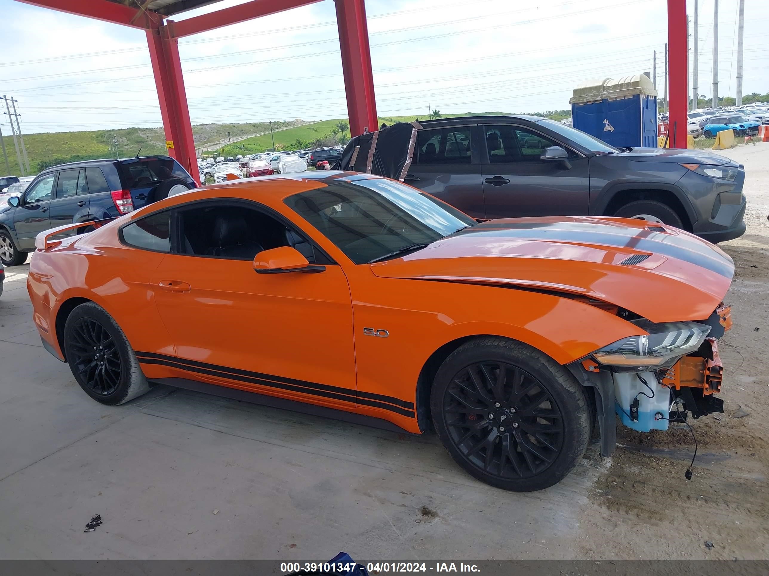 2021 Ford Mustang Gt Premium Fastback vin: 1FA6P8CFXM5104451