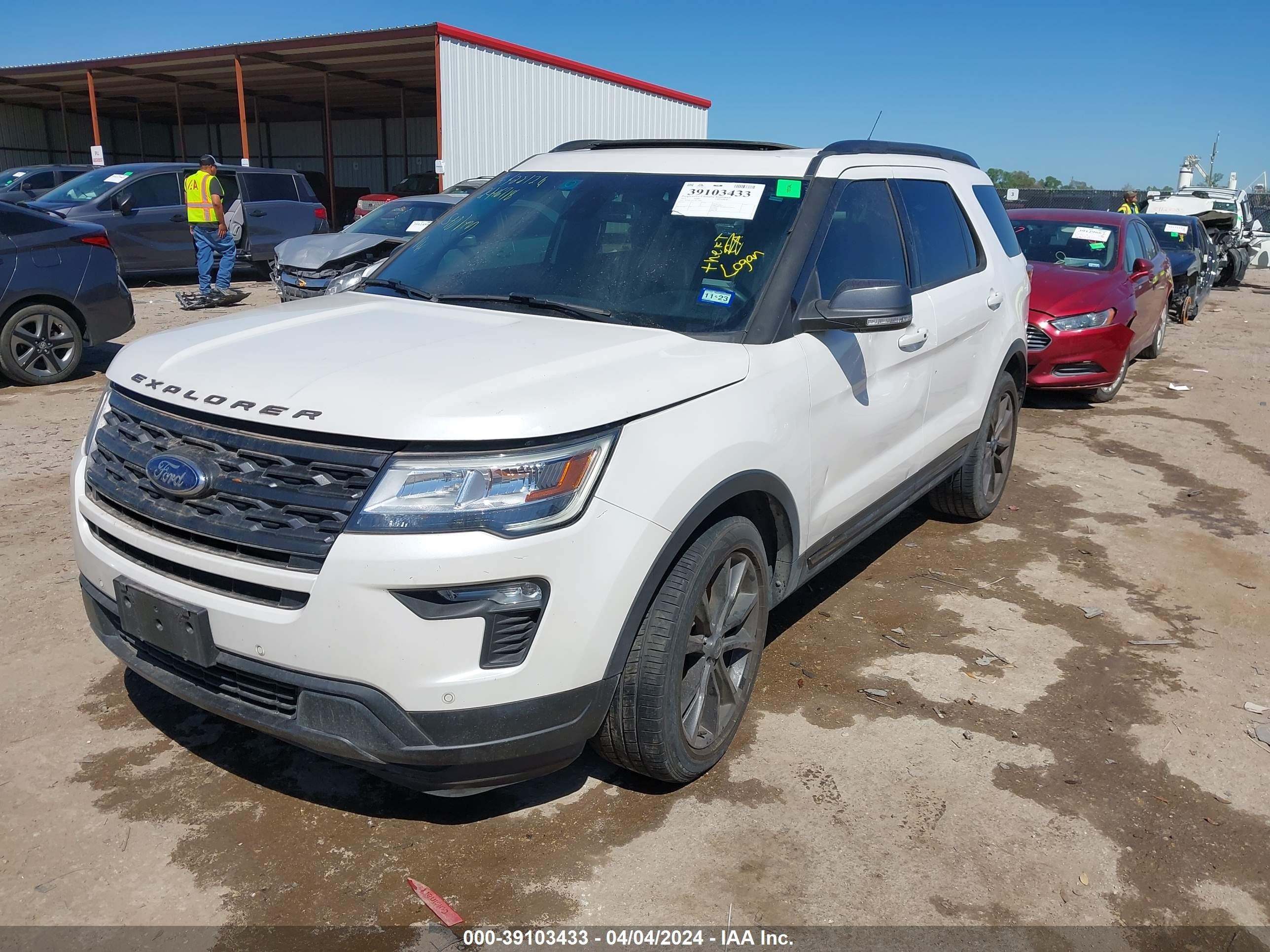 2018 Ford Explorer Xlt vin: 1FM5K7DH1JGC56967