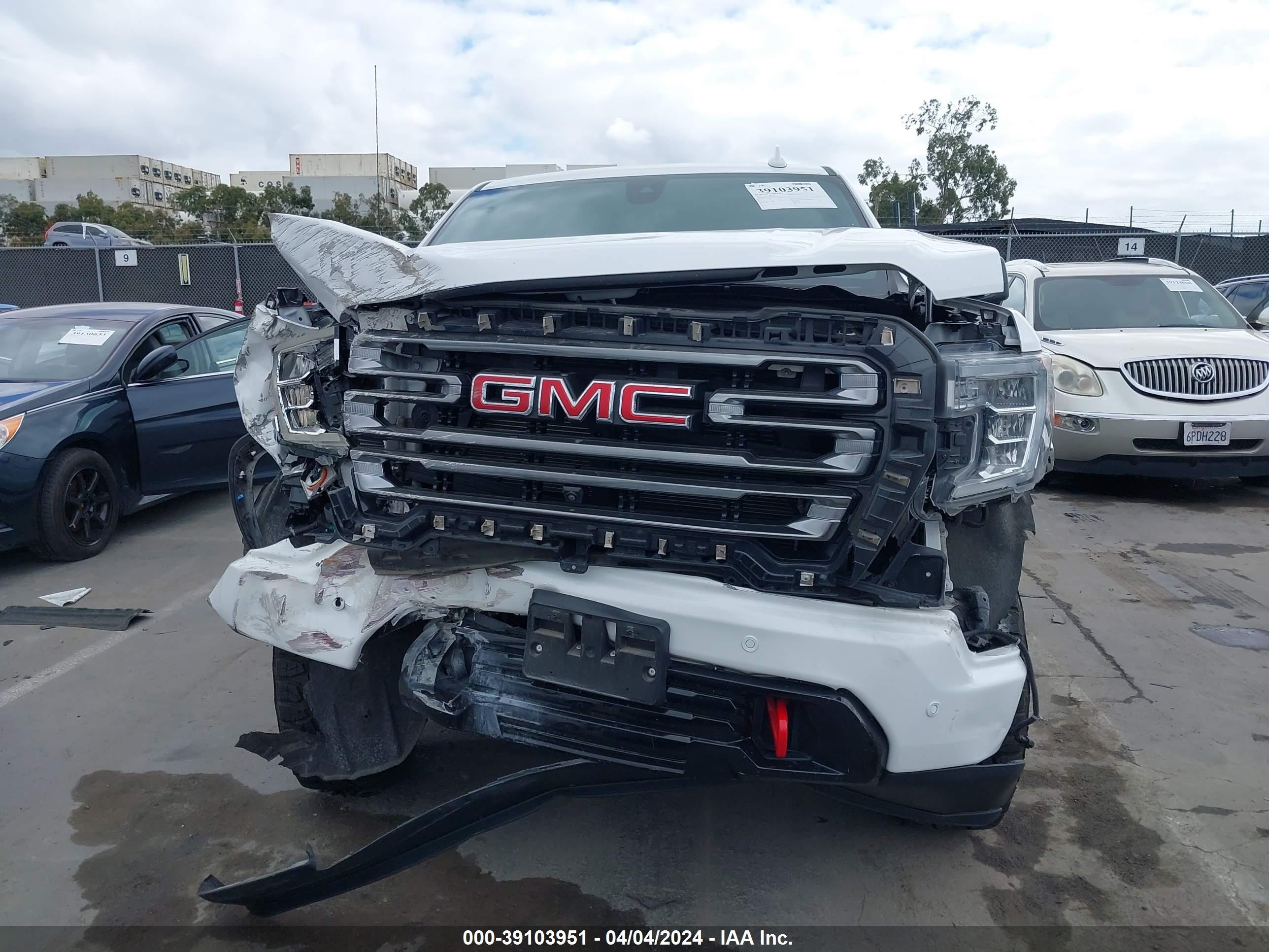 2020 GMC Sierra 1500 4Wd Short Box At4 vin: 1GTP9EEL6LZ315602