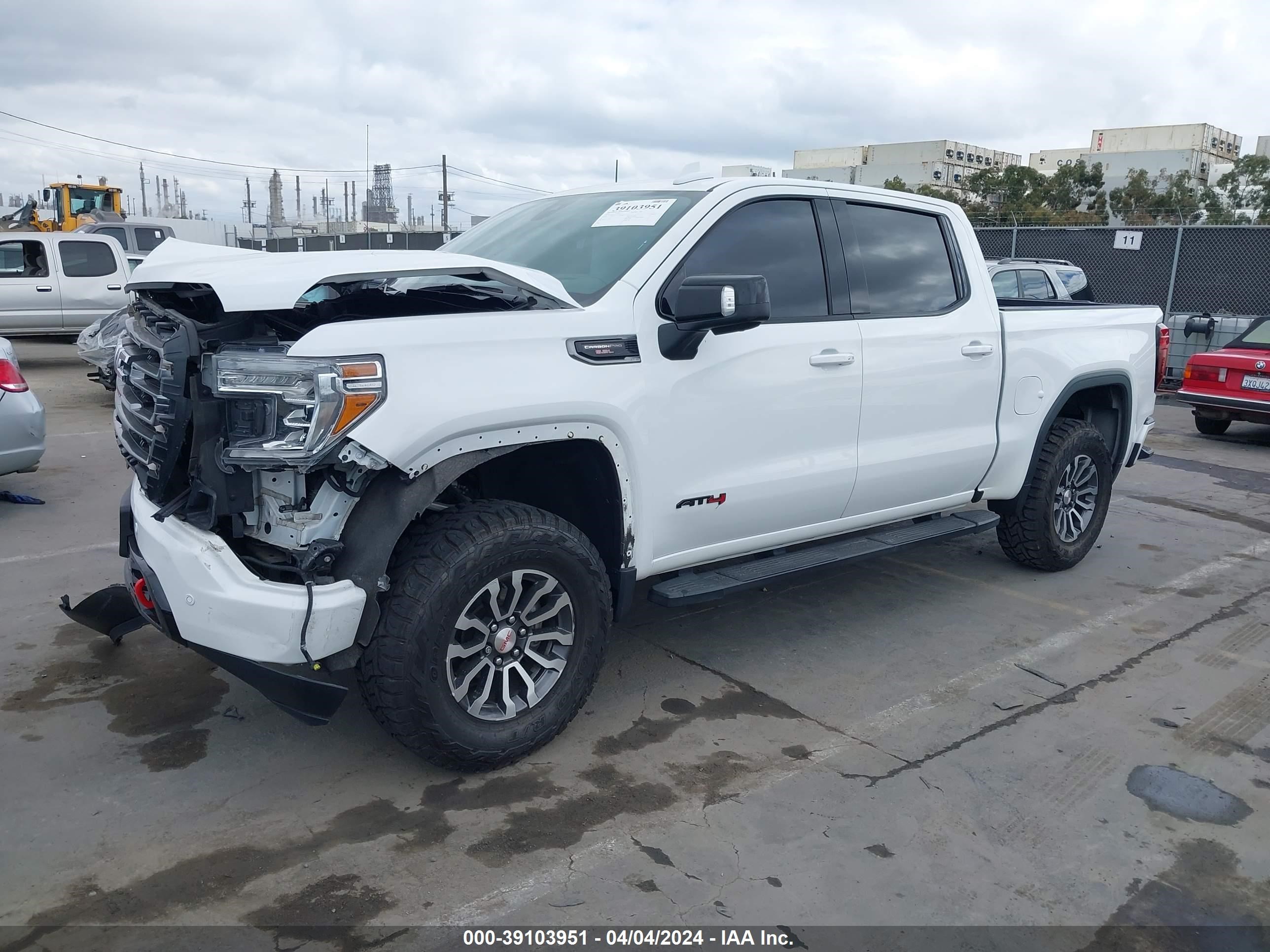 2020 GMC Sierra 1500 4Wd Short Box At4 vin: 1GTP9EEL6LZ315602