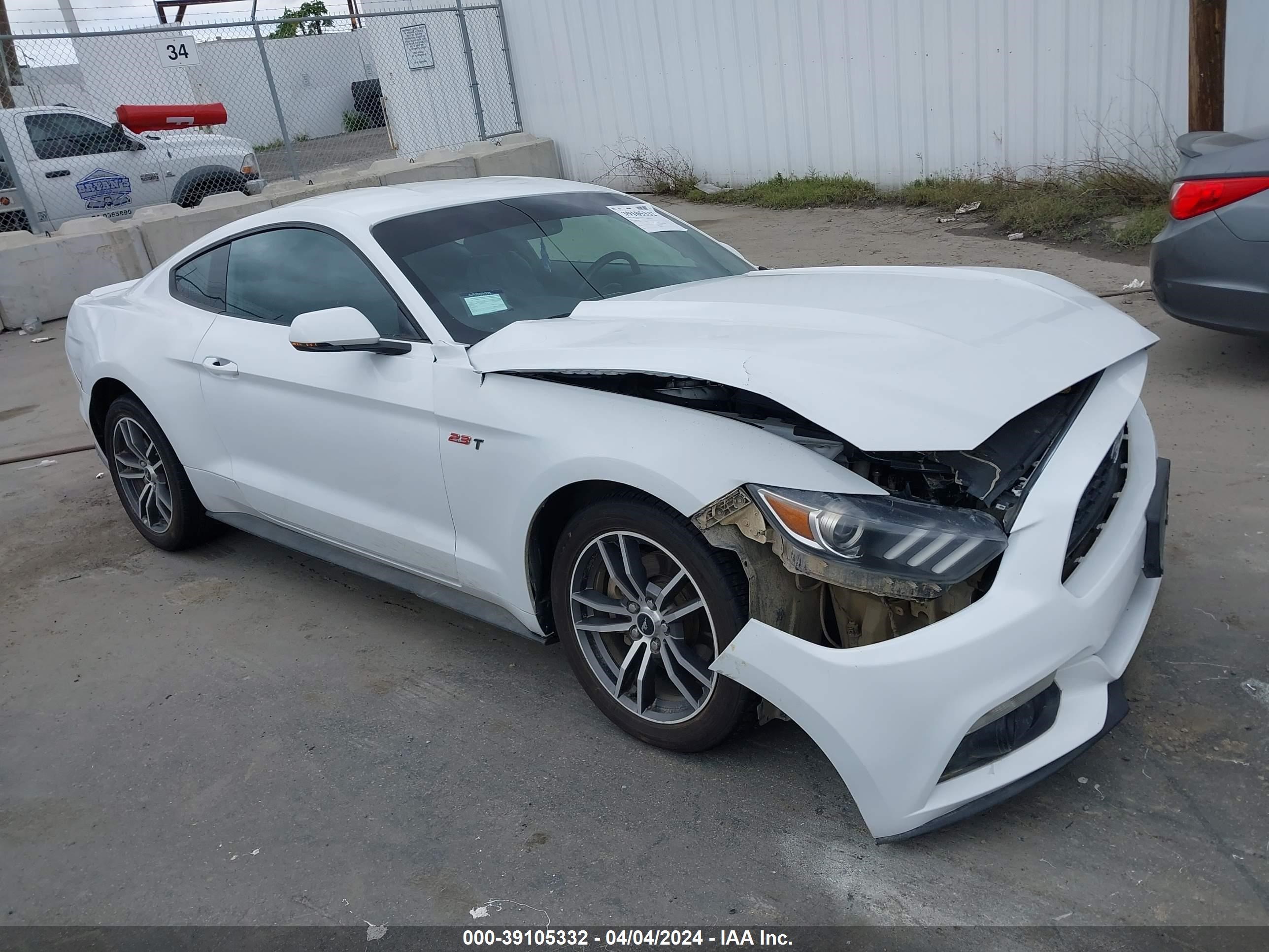 2017 Ford Mustang Ecoboost vin: 1FA6P8TH8H5281989