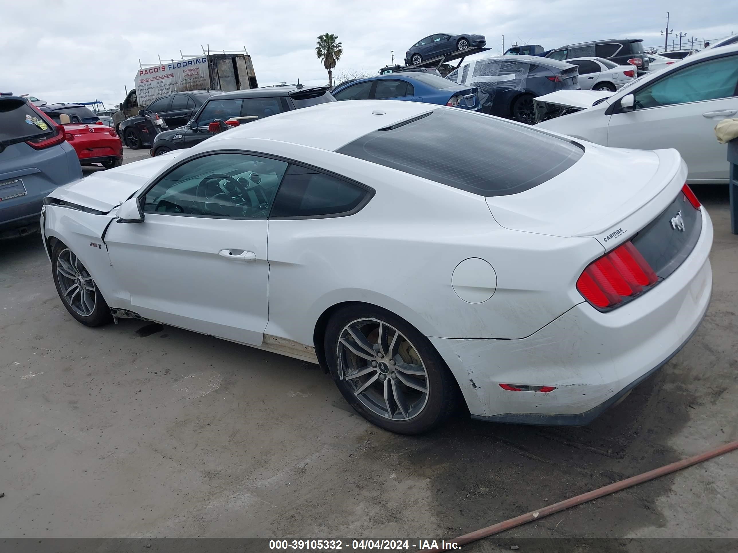 2017 Ford Mustang Ecoboost vin: 1FA6P8TH8H5281989