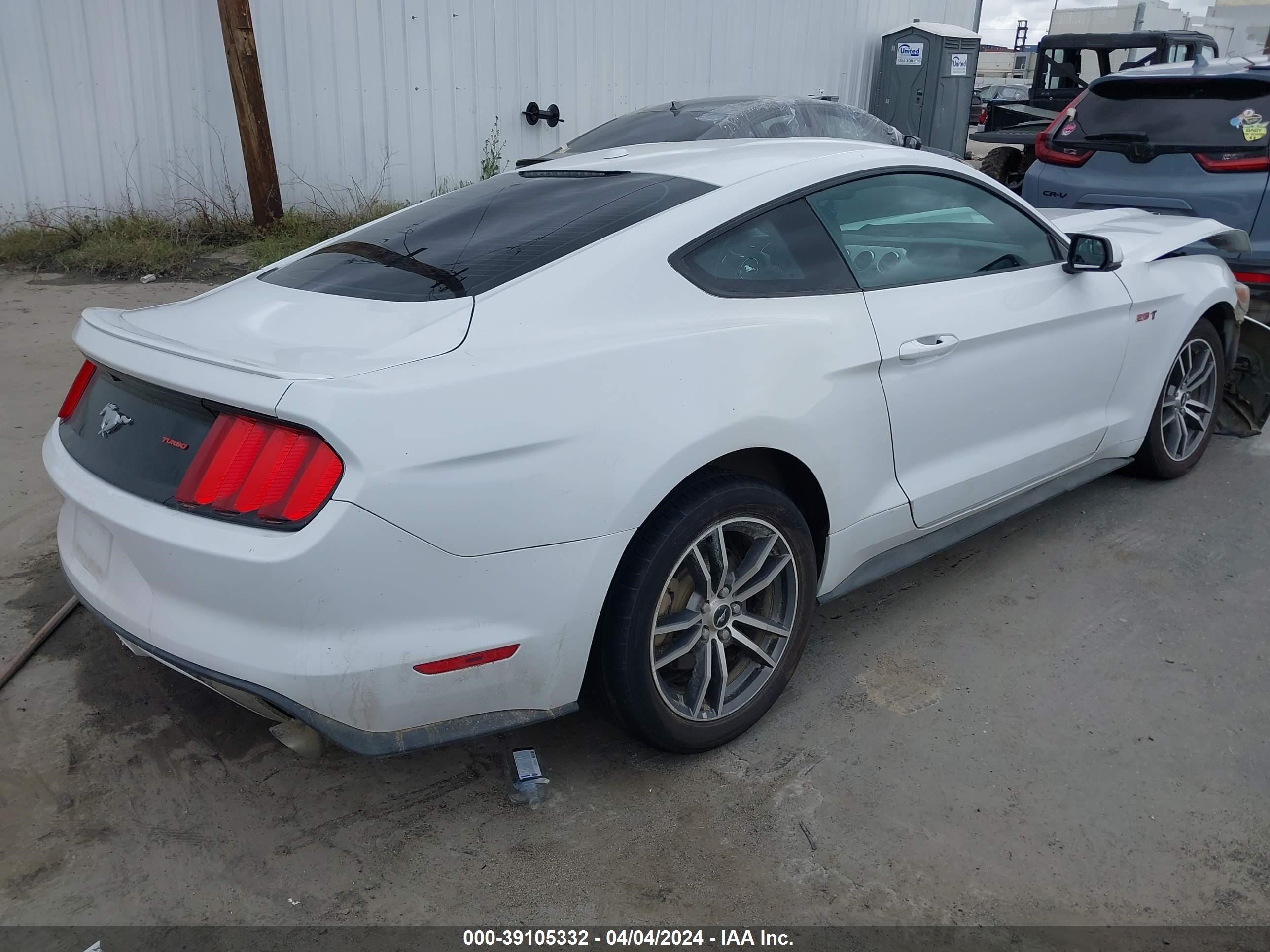 2017 Ford Mustang Ecoboost vin: 1FA6P8TH8H5281989