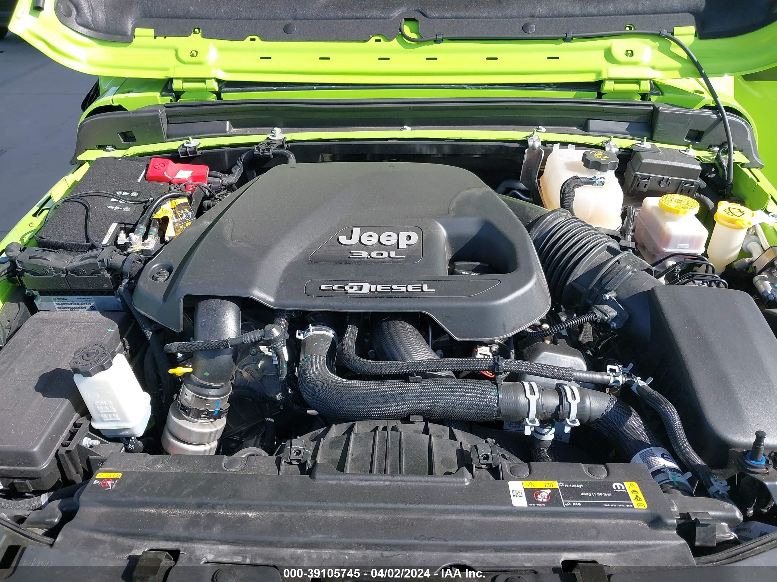 2021 Jeep Wrangler Unlimited Sport S 4X4 vin: 1C4HJXDM7MW794424