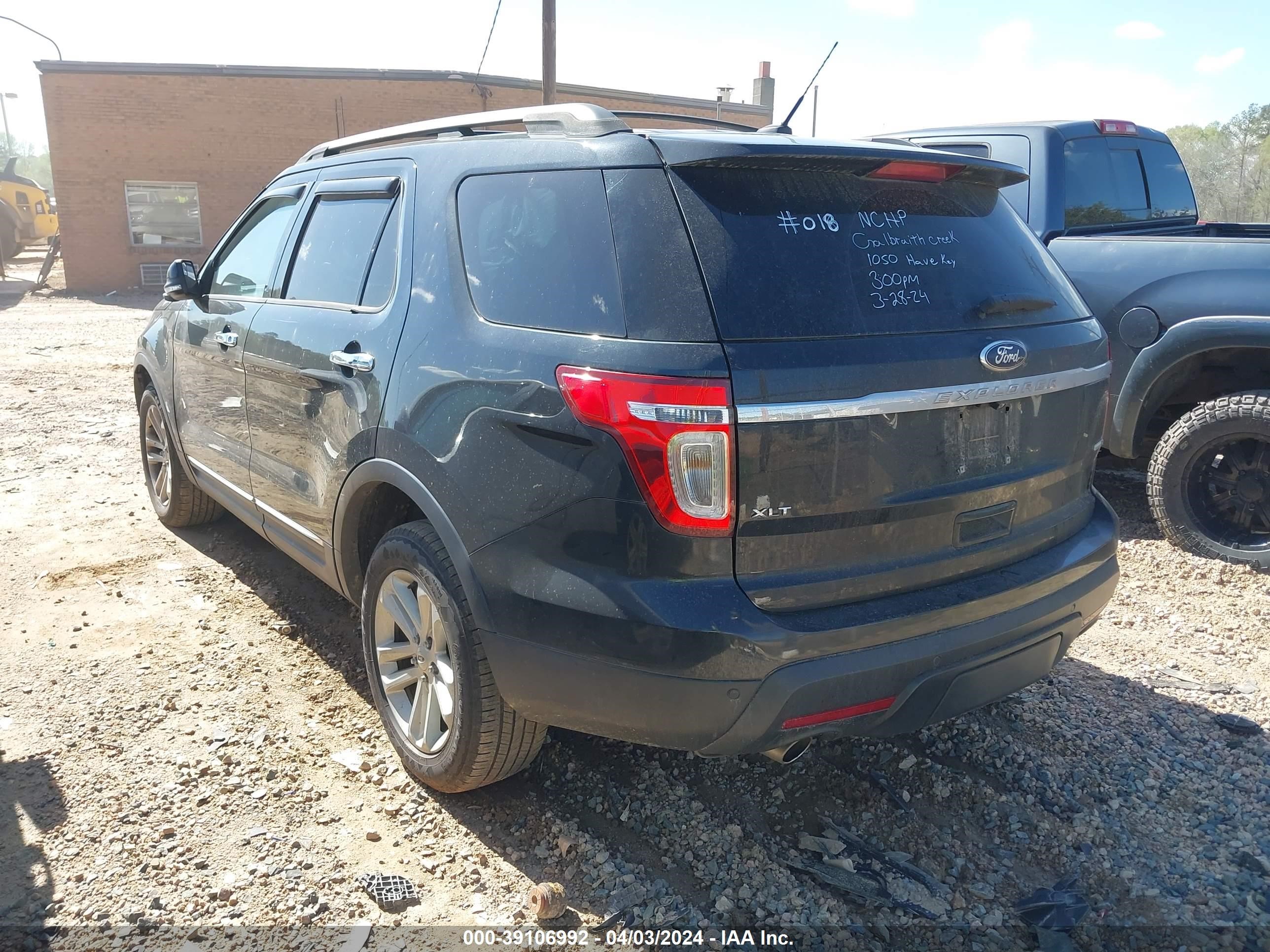 2015 Ford Explorer Xlt vin: 1FM5K8D81FGB78655