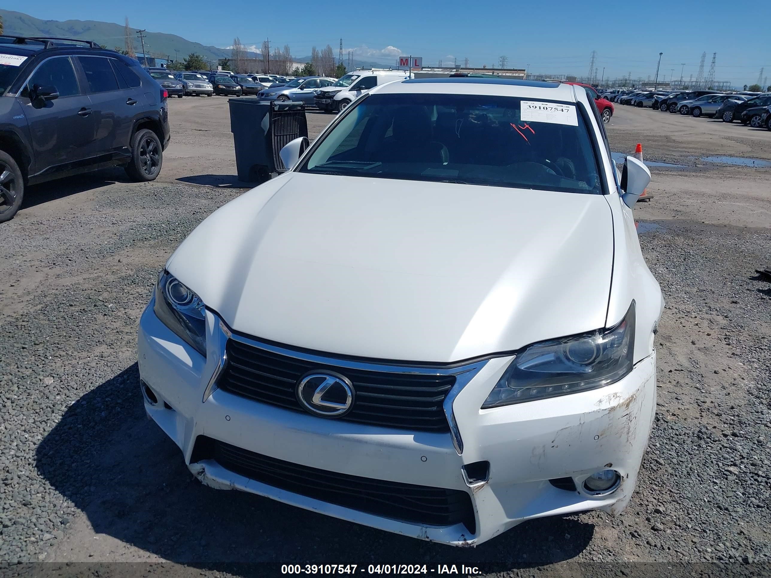 2014 Lexus Gs 350 vin: JTHBE1BL8E5033263