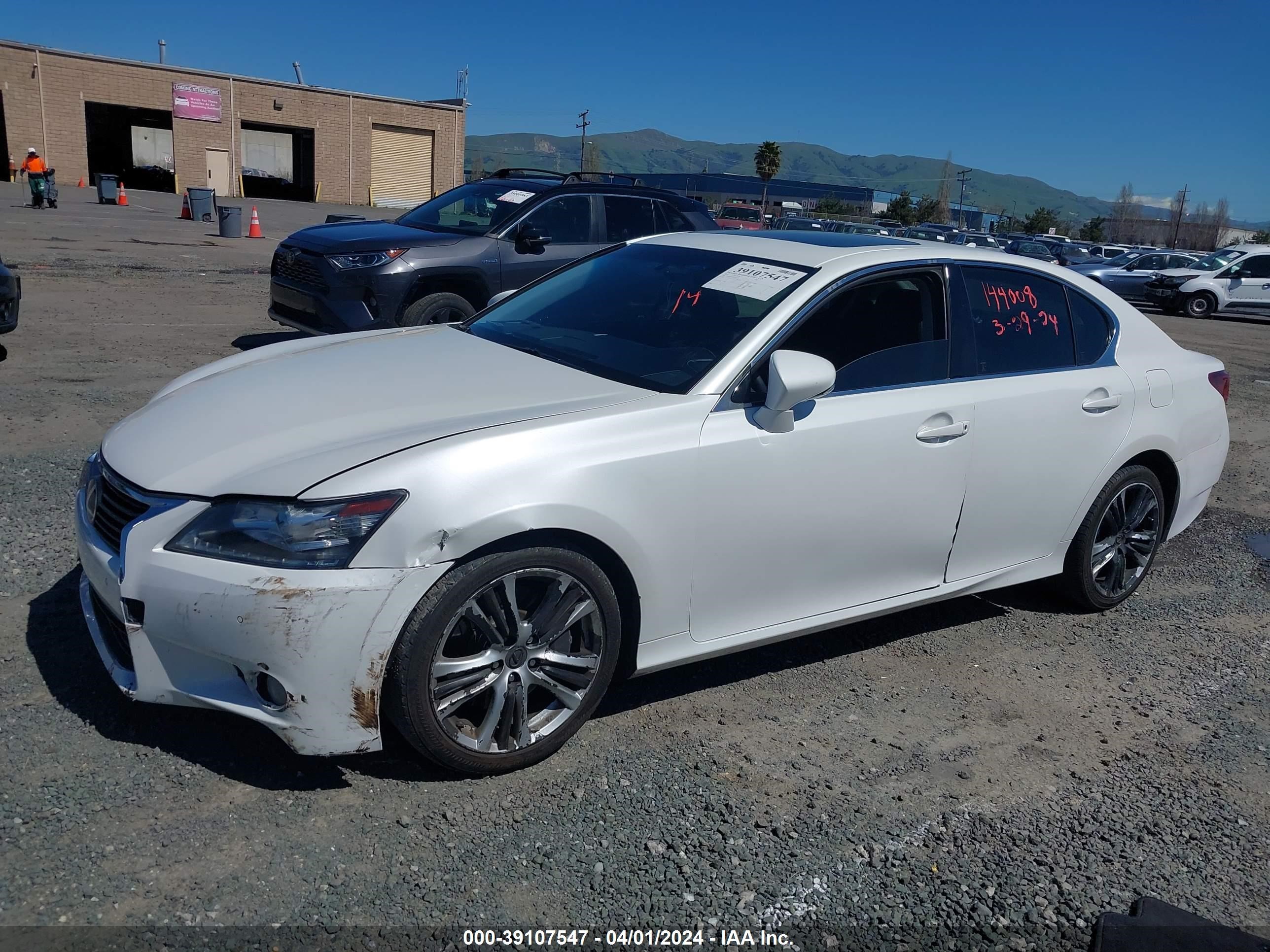 2014 Lexus Gs 350 vin: JTHBE1BL8E5033263