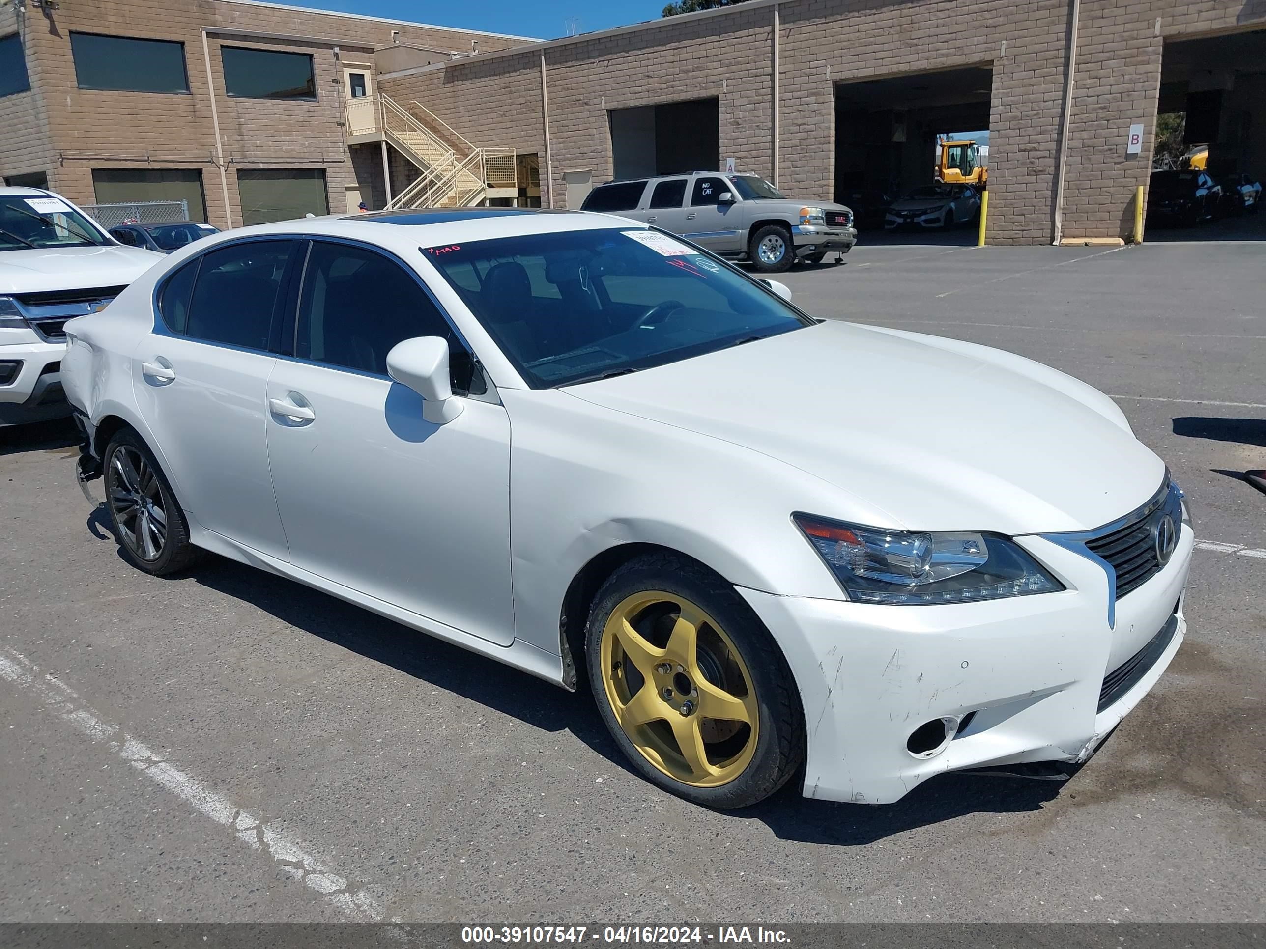 2014 Lexus Gs 350 vin: JTHBE1BL8E5033263