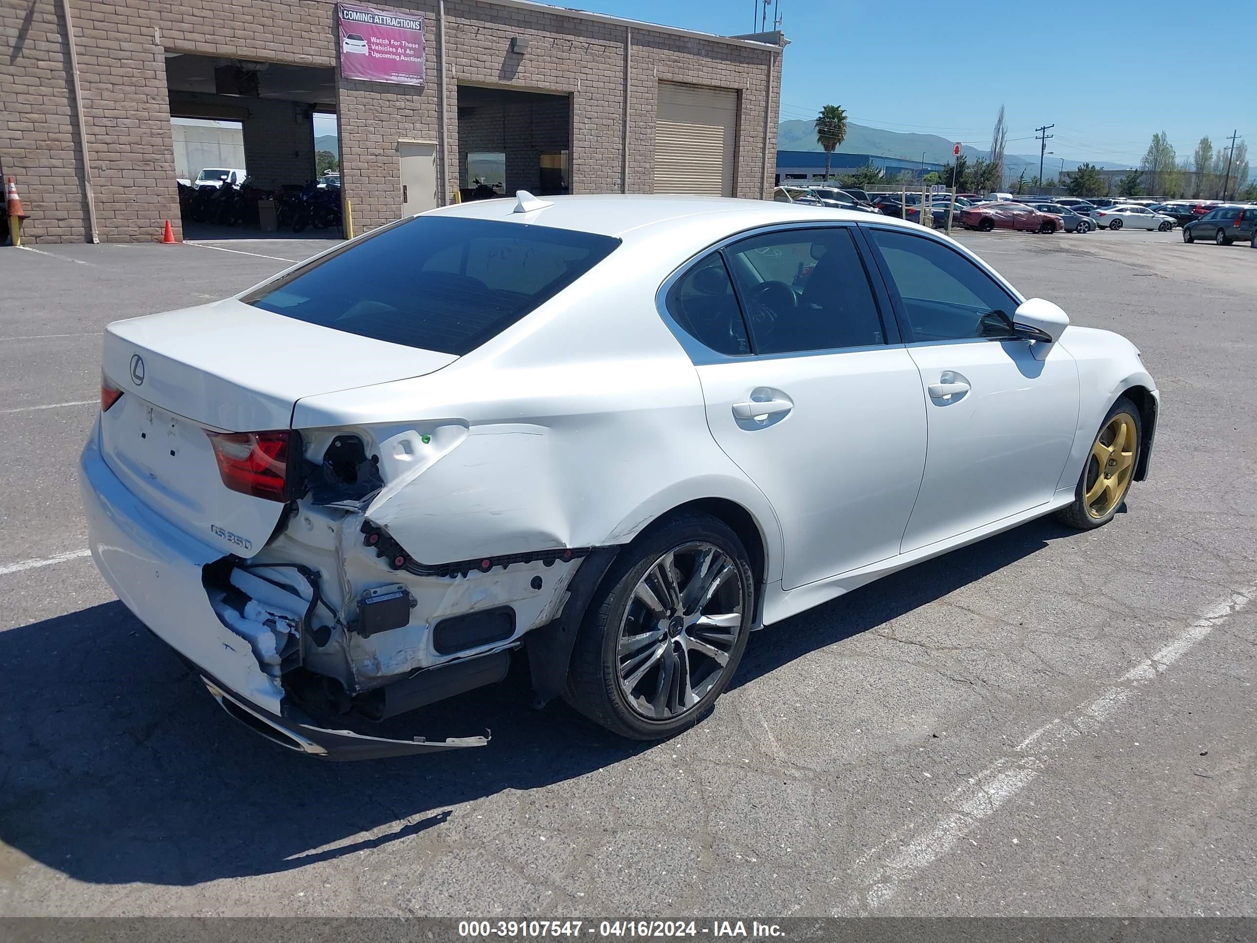 2014 Lexus Gs 350 vin: JTHBE1BL8E5033263