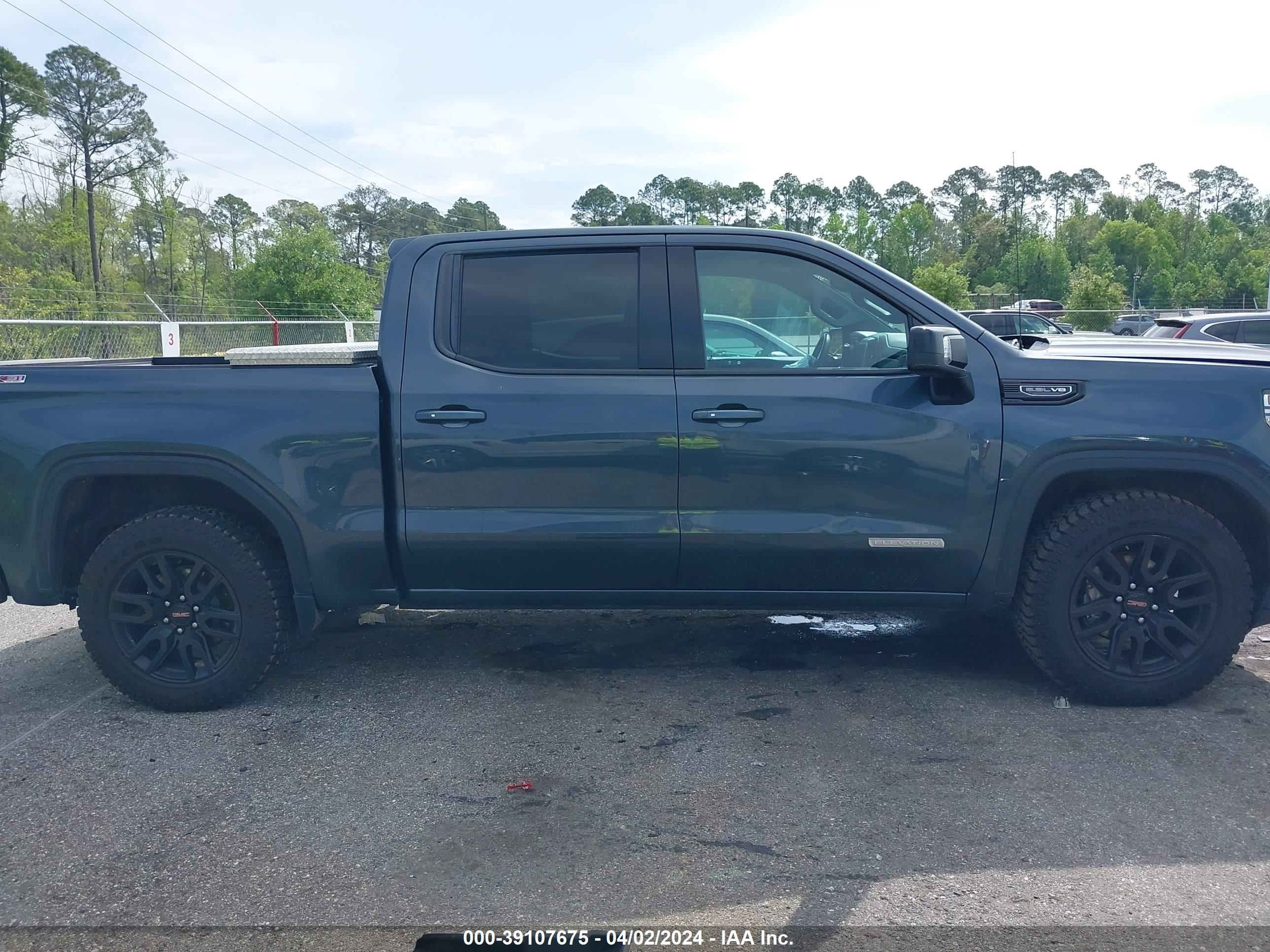 2020 GMC Sierra 1500 4Wd Short Box Elevation vin: 3GTU9CED9LG108475