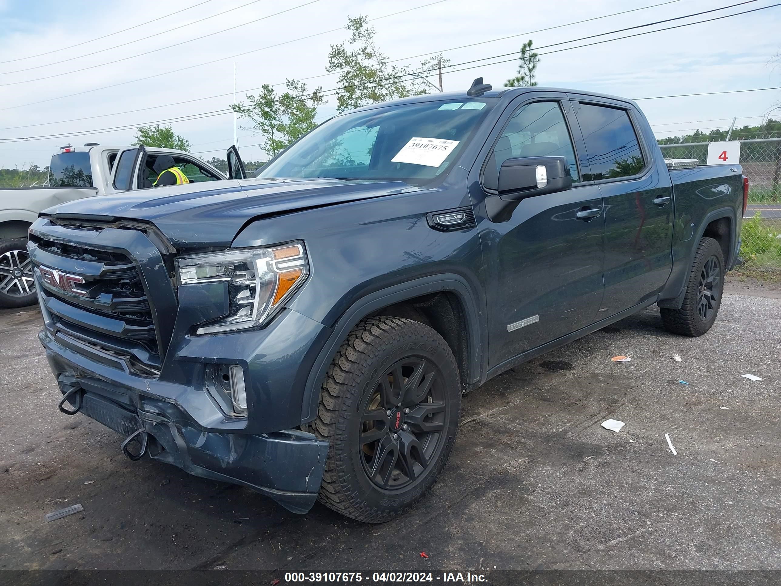 2020 GMC Sierra 1500 4Wd Short Box Elevation vin: 3GTU9CED9LG108475