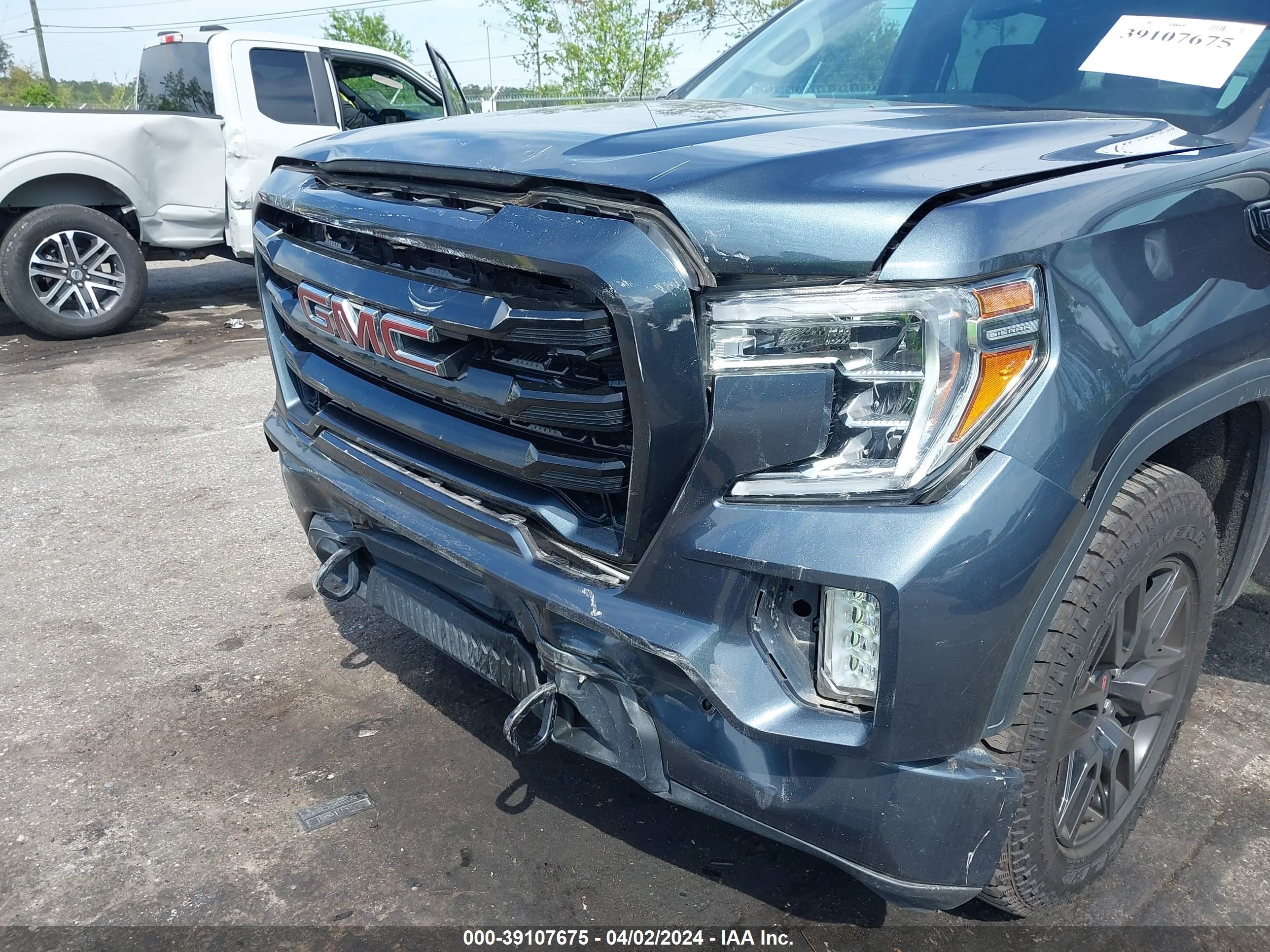 2020 GMC Sierra 1500 4Wd Short Box Elevation vin: 3GTU9CED9LG108475