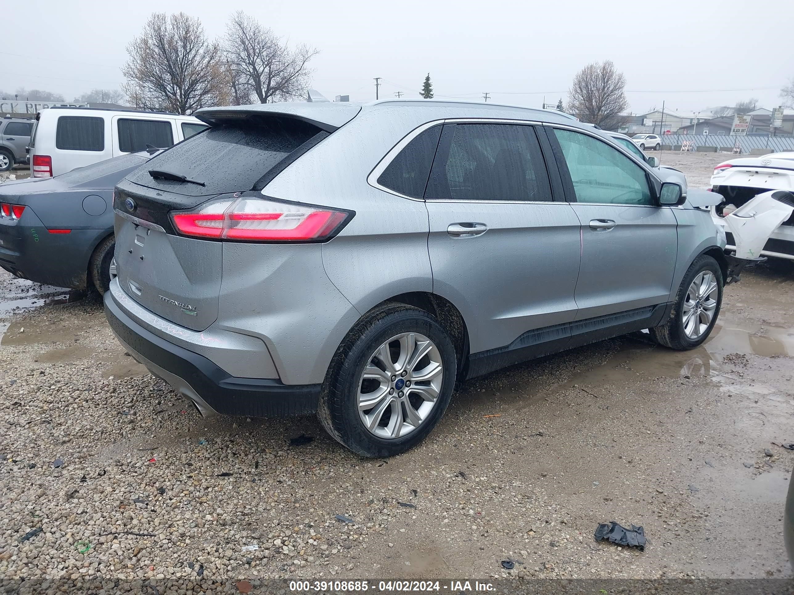 2020 Ford Edge Titanium vin: 2FMPK3K92LBA16009