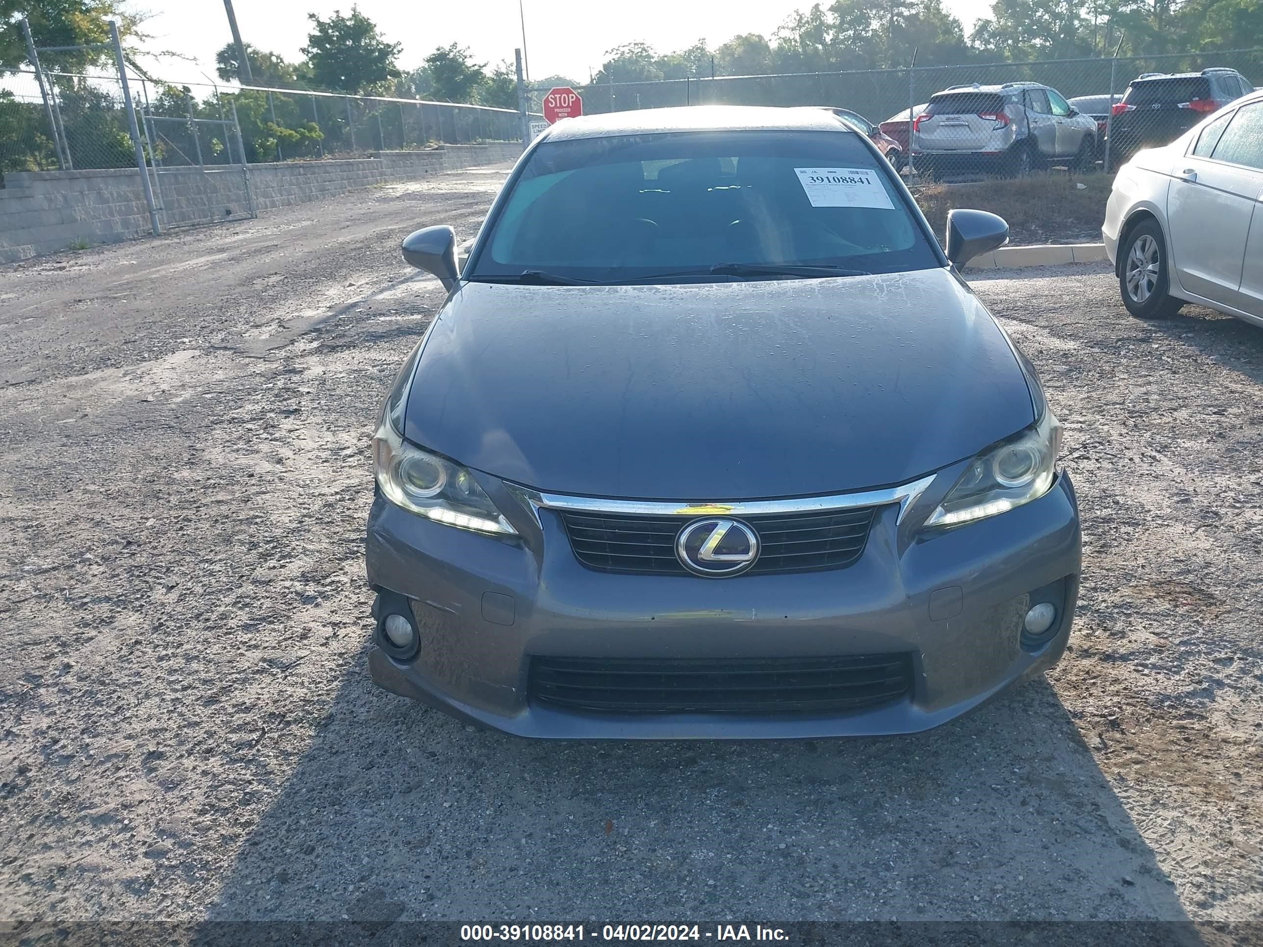 2013 Lexus Ct 200H vin: JTHKD5BH7D2128645