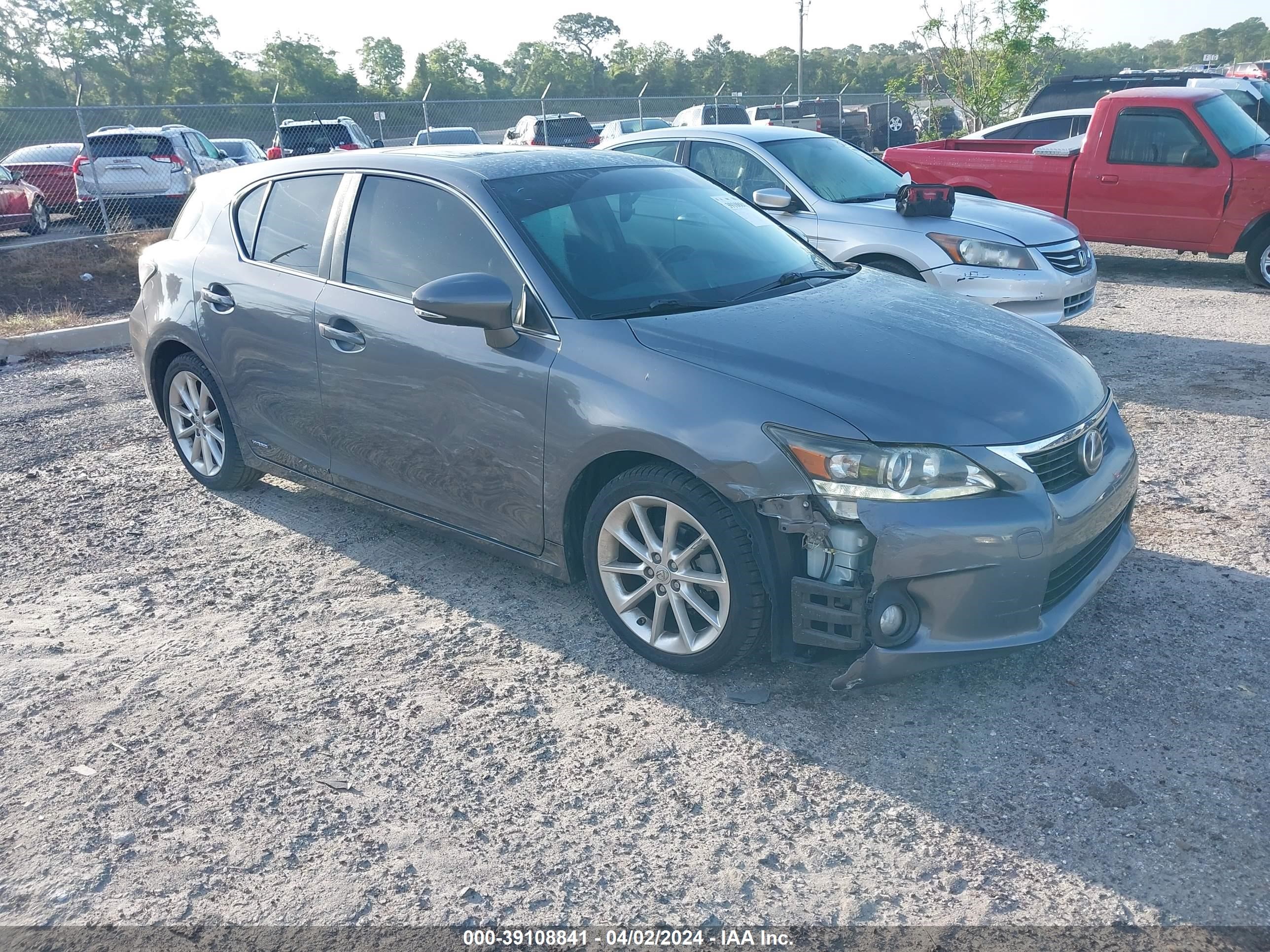 2013 Lexus Ct 200H vin: JTHKD5BH7D2128645