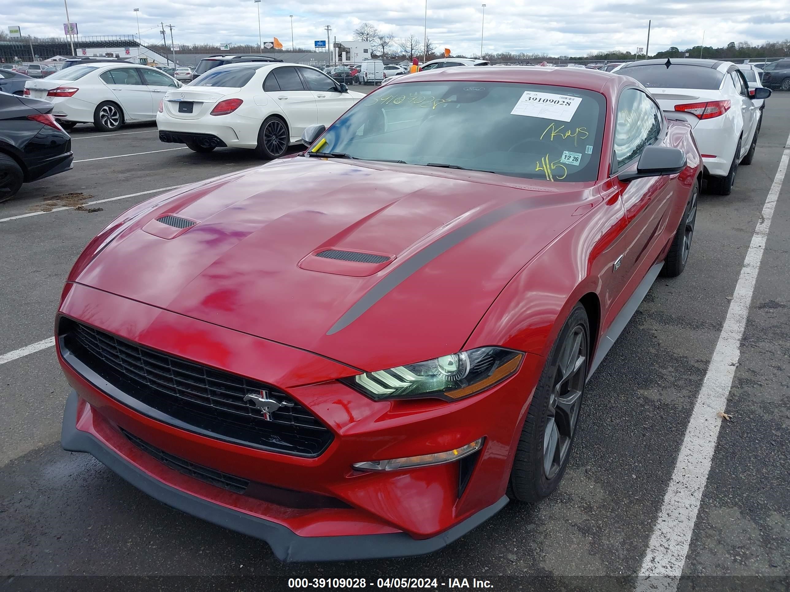 2021 Ford Mustang Ecoboost Premium Fastback vin: 1FA6P8TD4M5116996