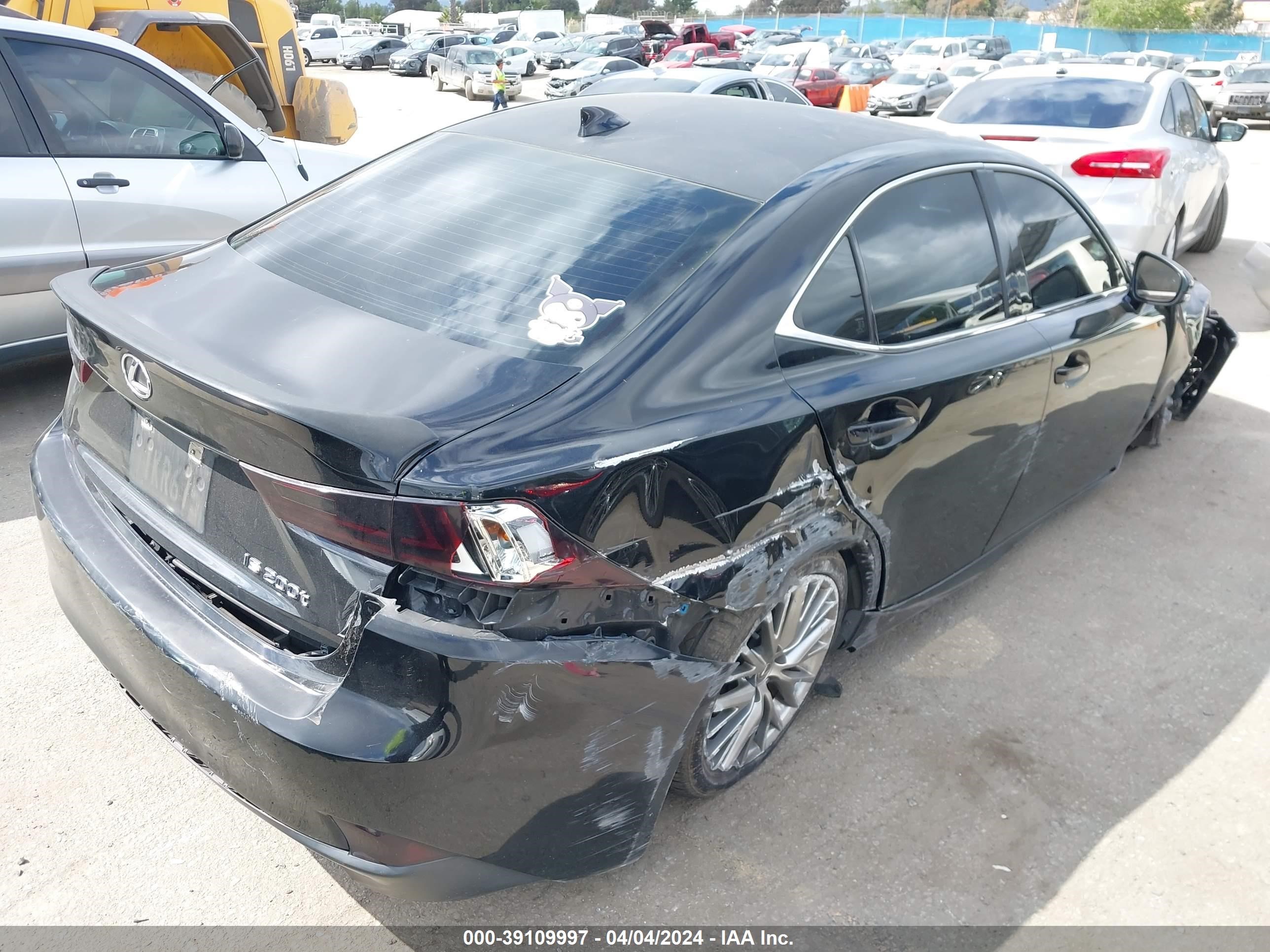 2016 Lexus Is 200T vin: JTHBA1D29G5031282